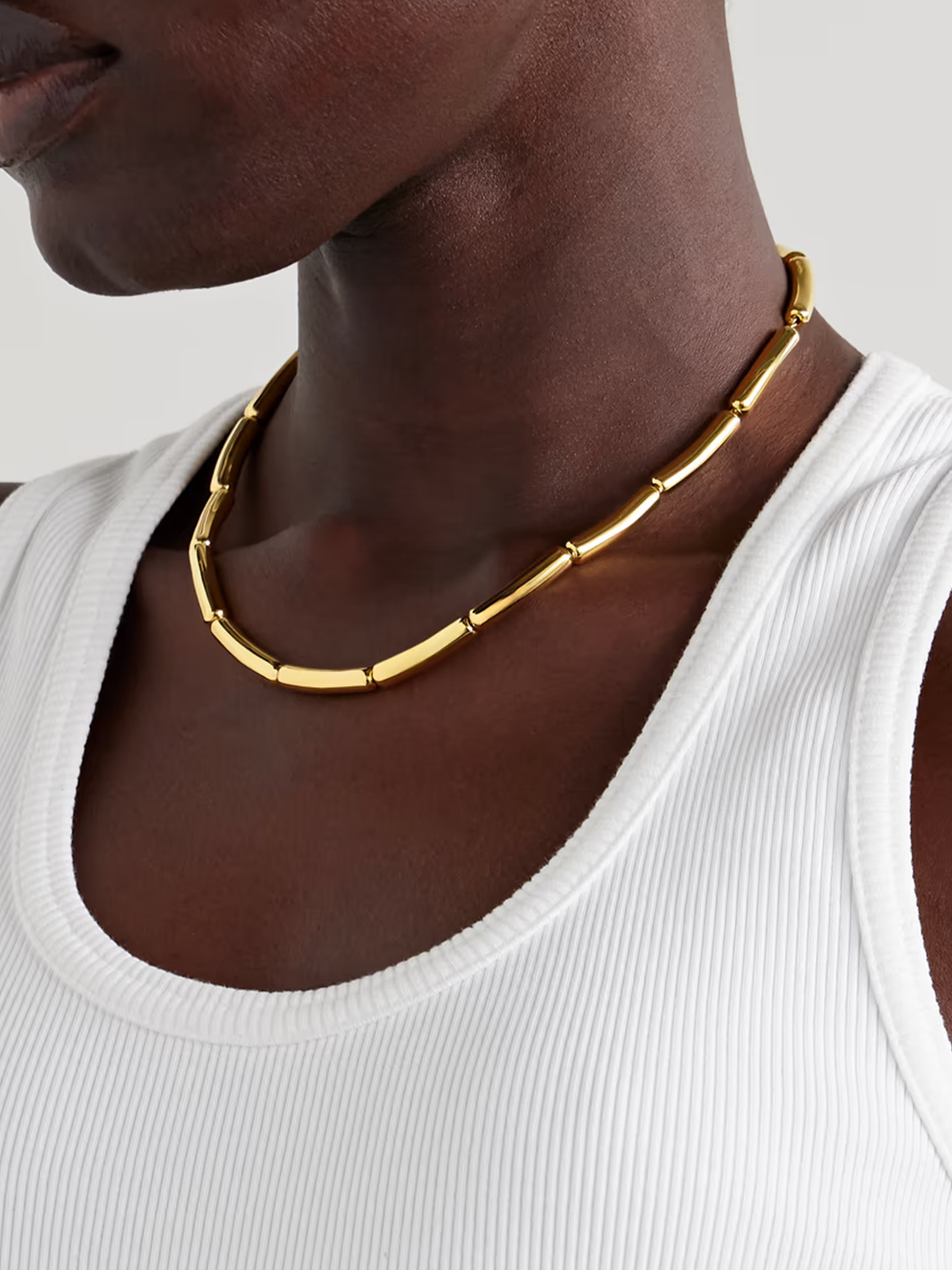 The Margaret gold-plated necklace