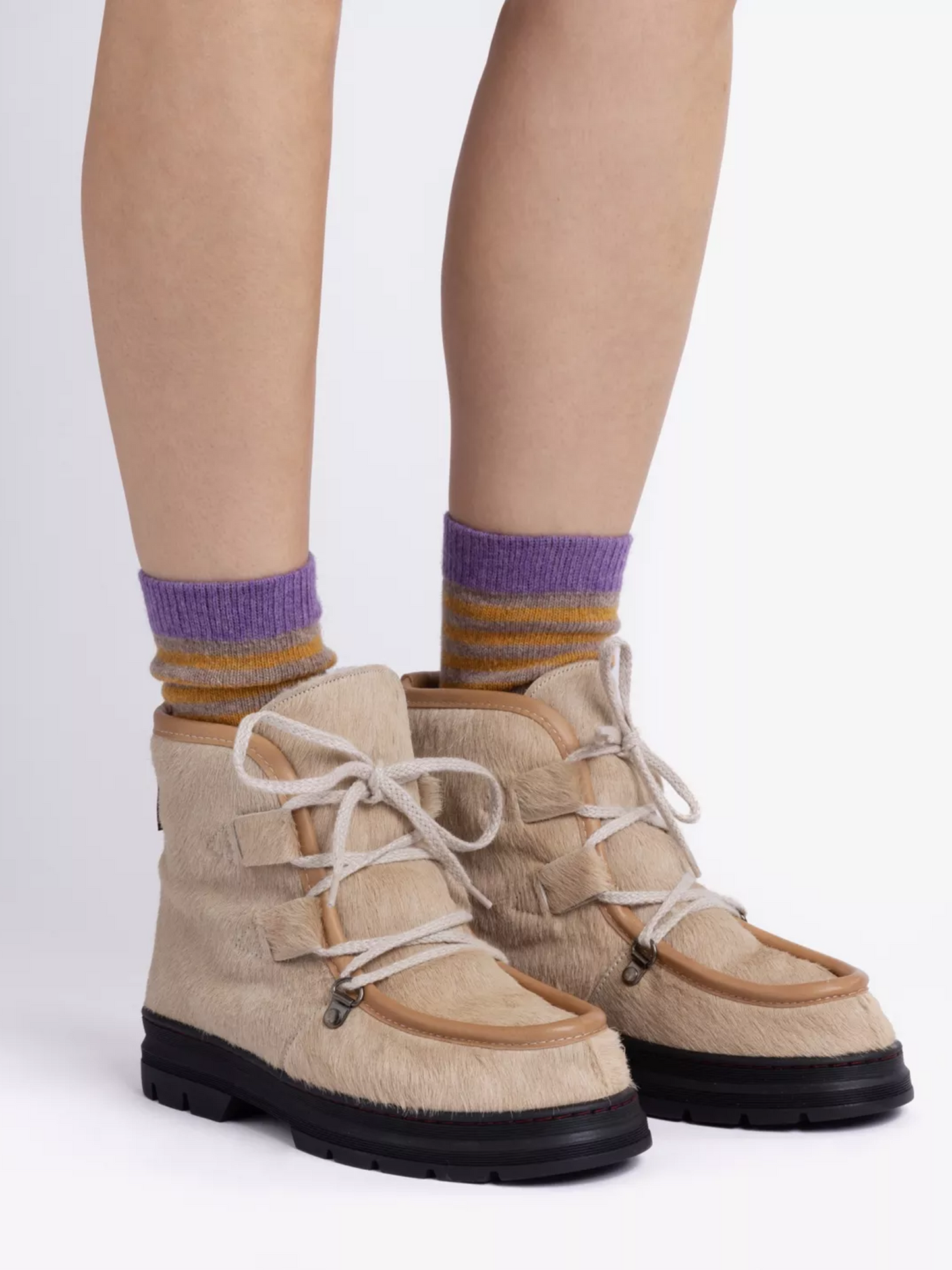 Incredible Pony Shearling-Lined Boots