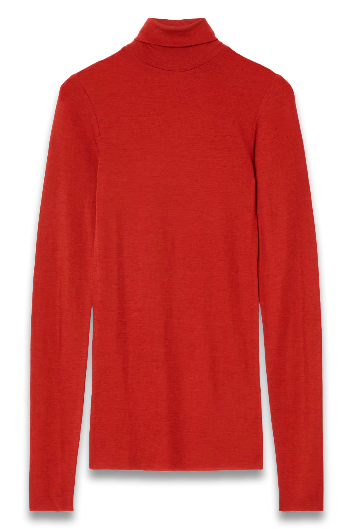 Merino Wool Turtleneck Top
