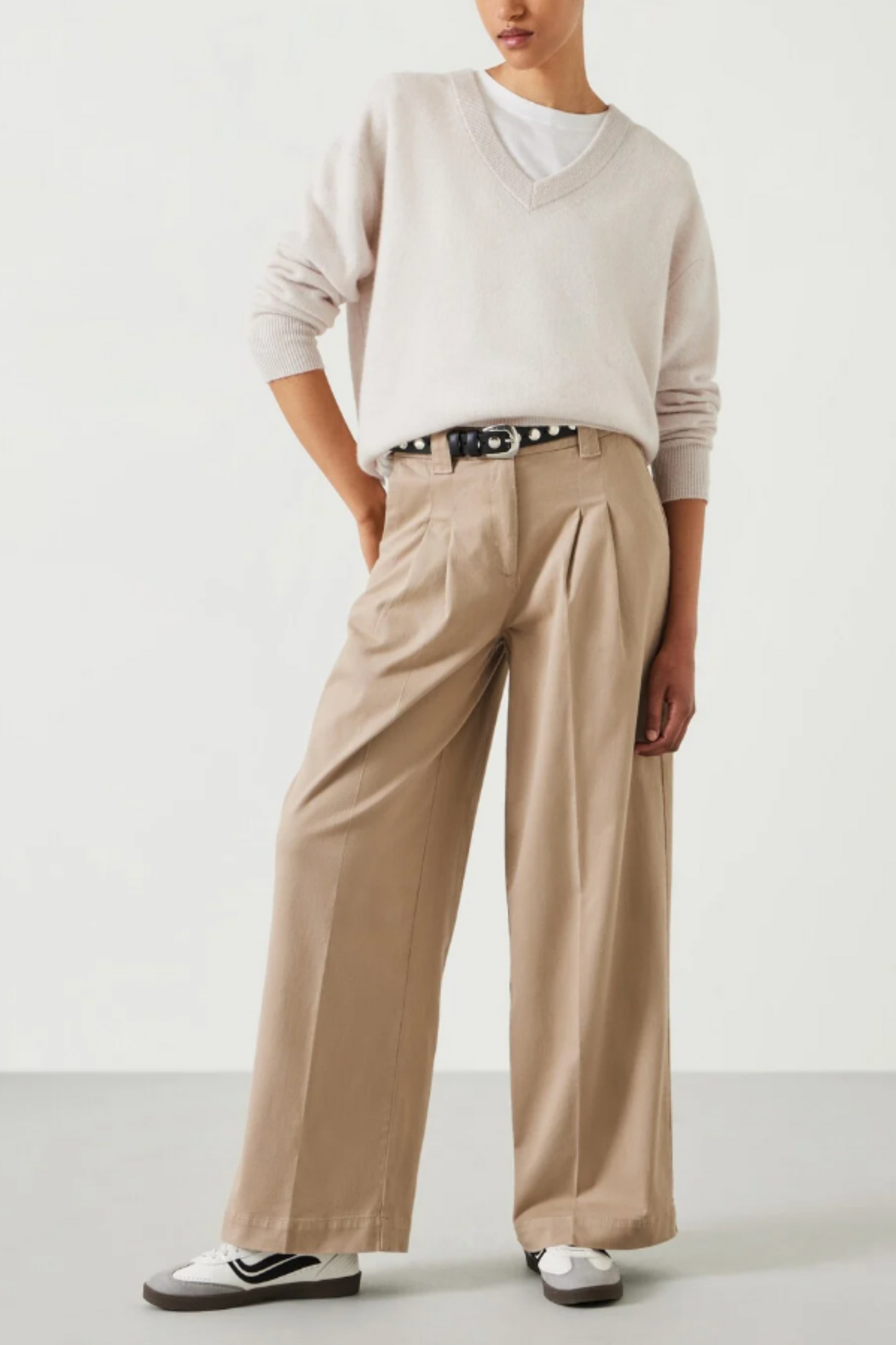 Ali Wide Chino Trousers