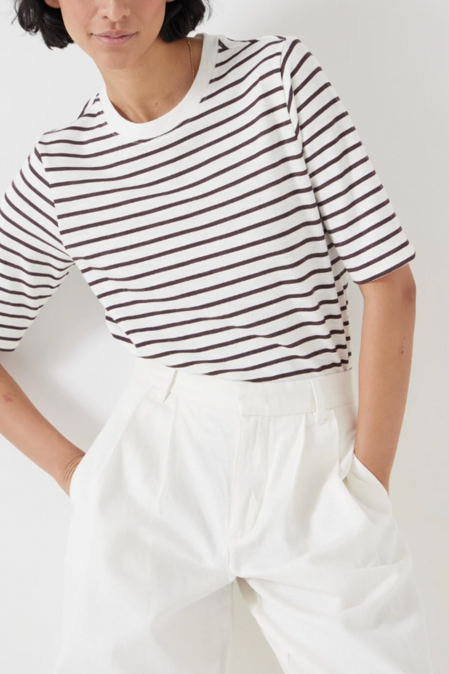Sora Striped Relaxed T-Shirt