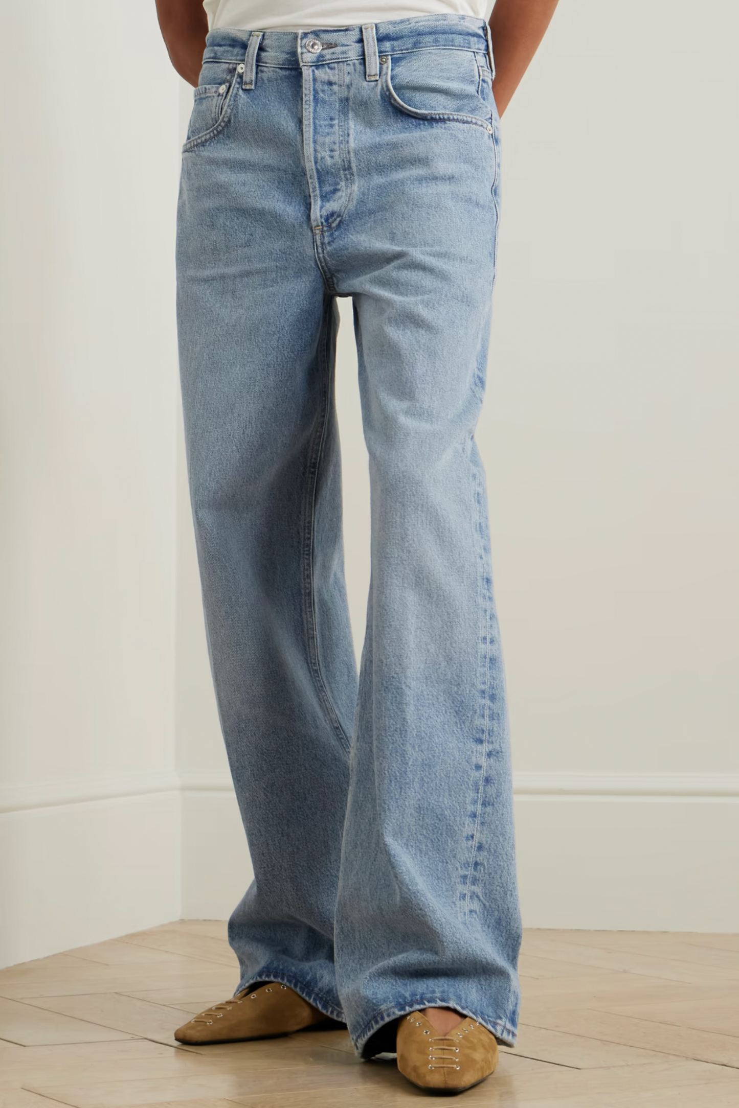 Ayla Baggy High-Rise Wide-Leg Jeans