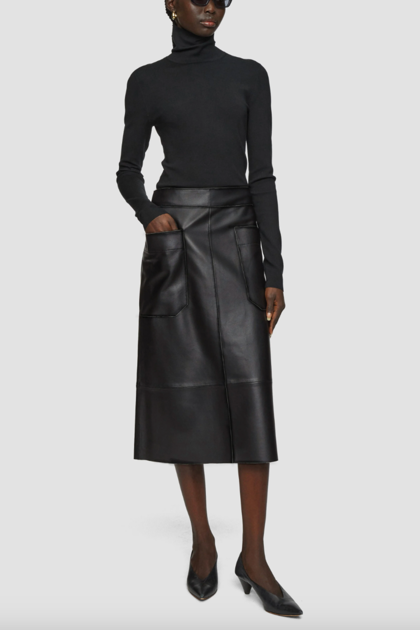 Blomfield Nappa Leather Skirt
