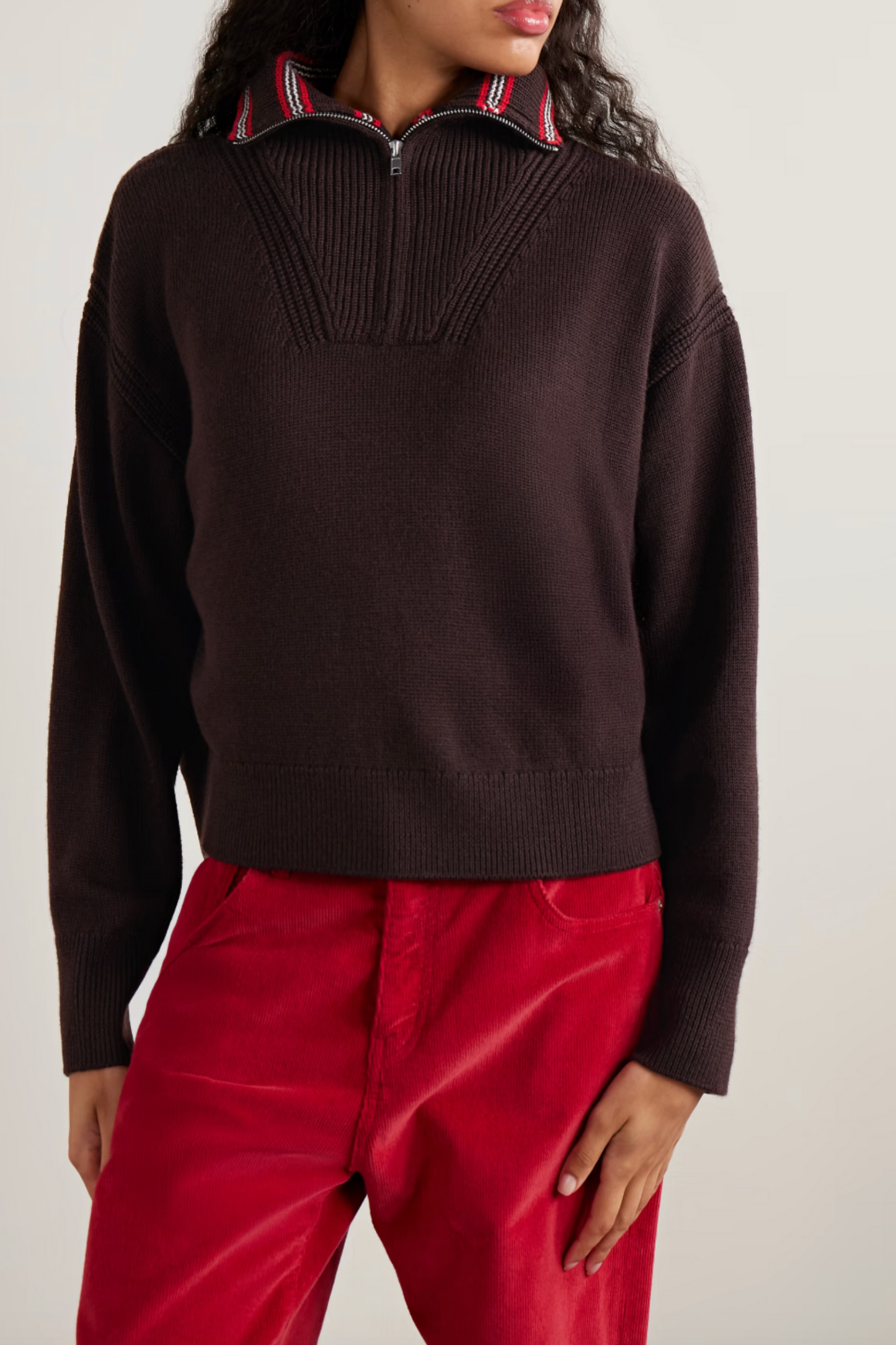 Bastien Striped Merino Wool Sweater