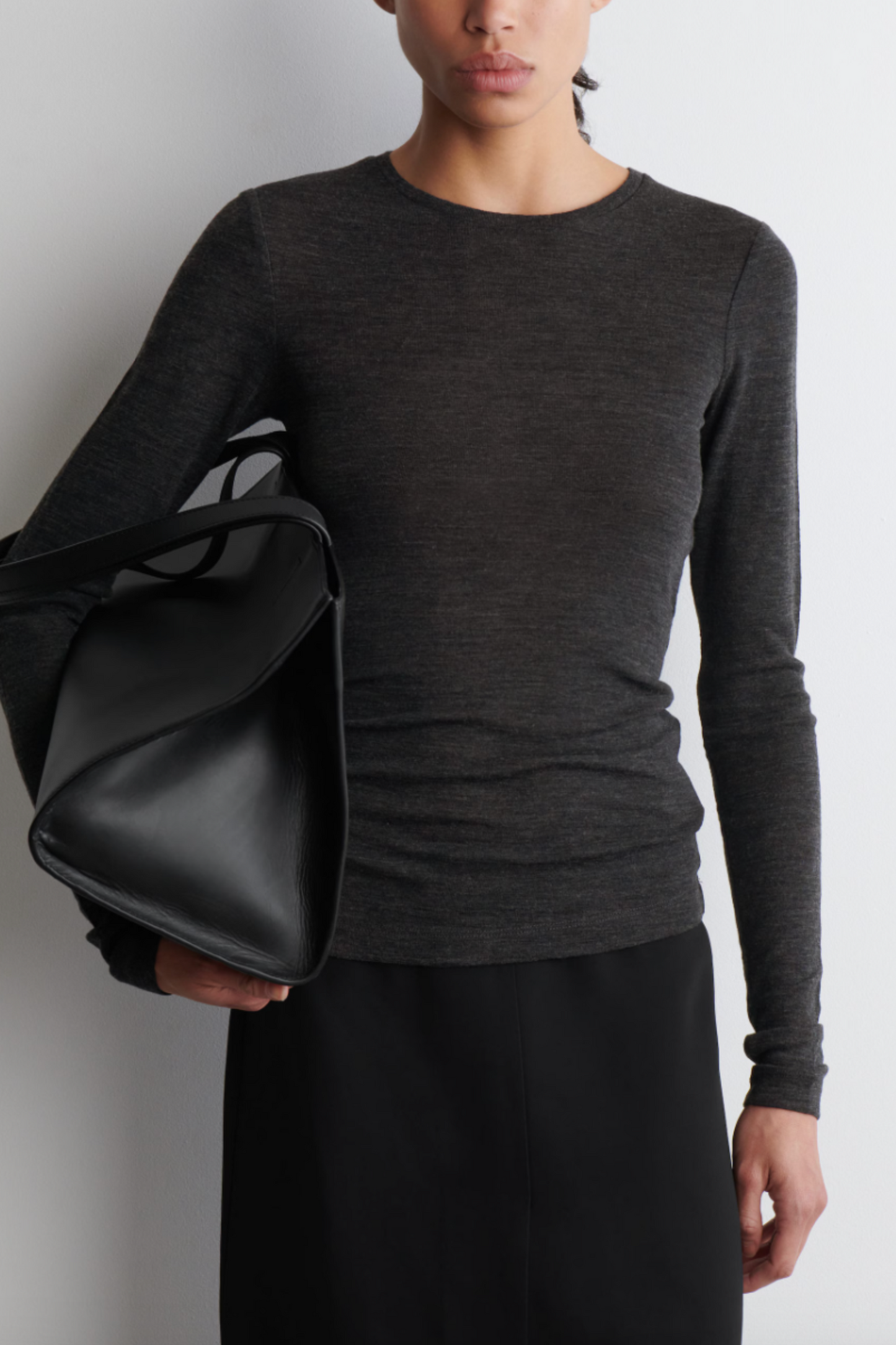 Slim Merino Wool Top
