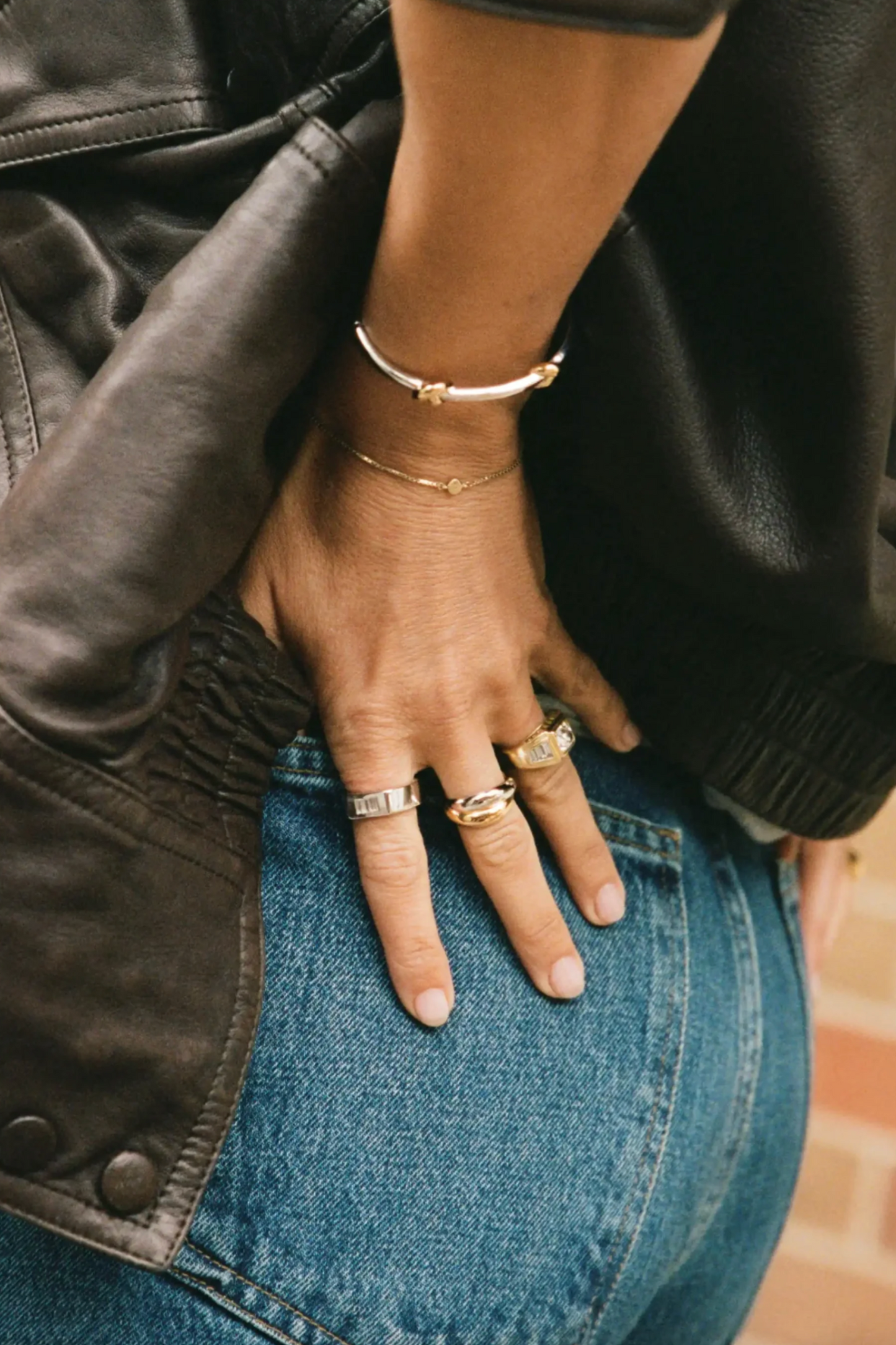 Lucy Williams Knot Hinged Bangle