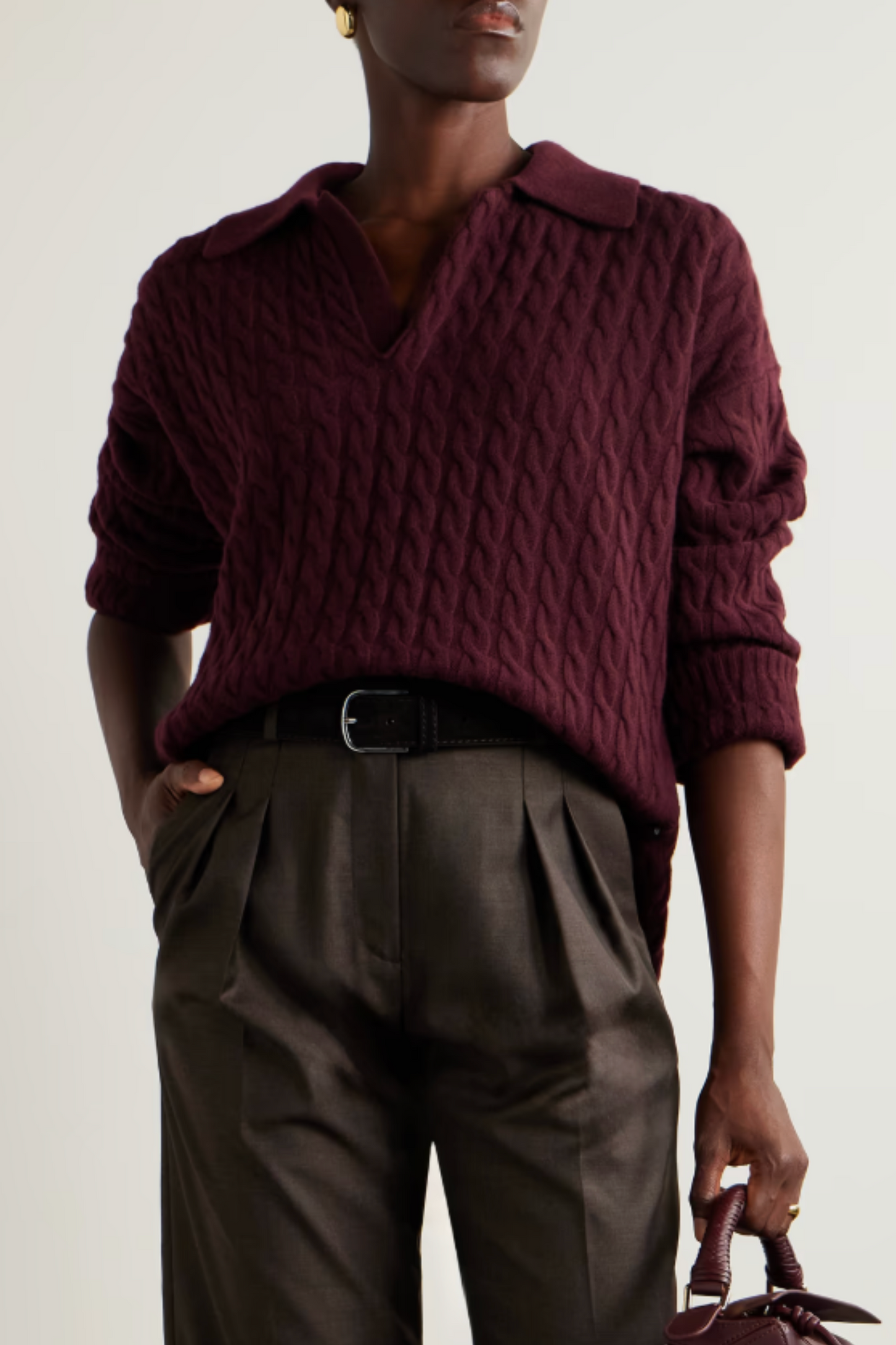 Matis Cable-knit Wool and Cashmere-blend Sweater