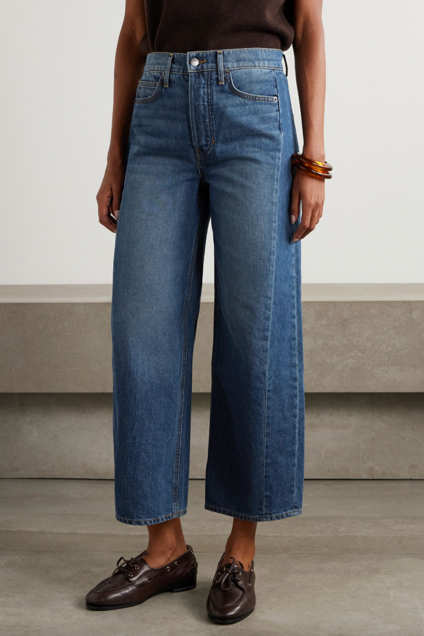 Ryder High-rise Barrel-leg Jeans