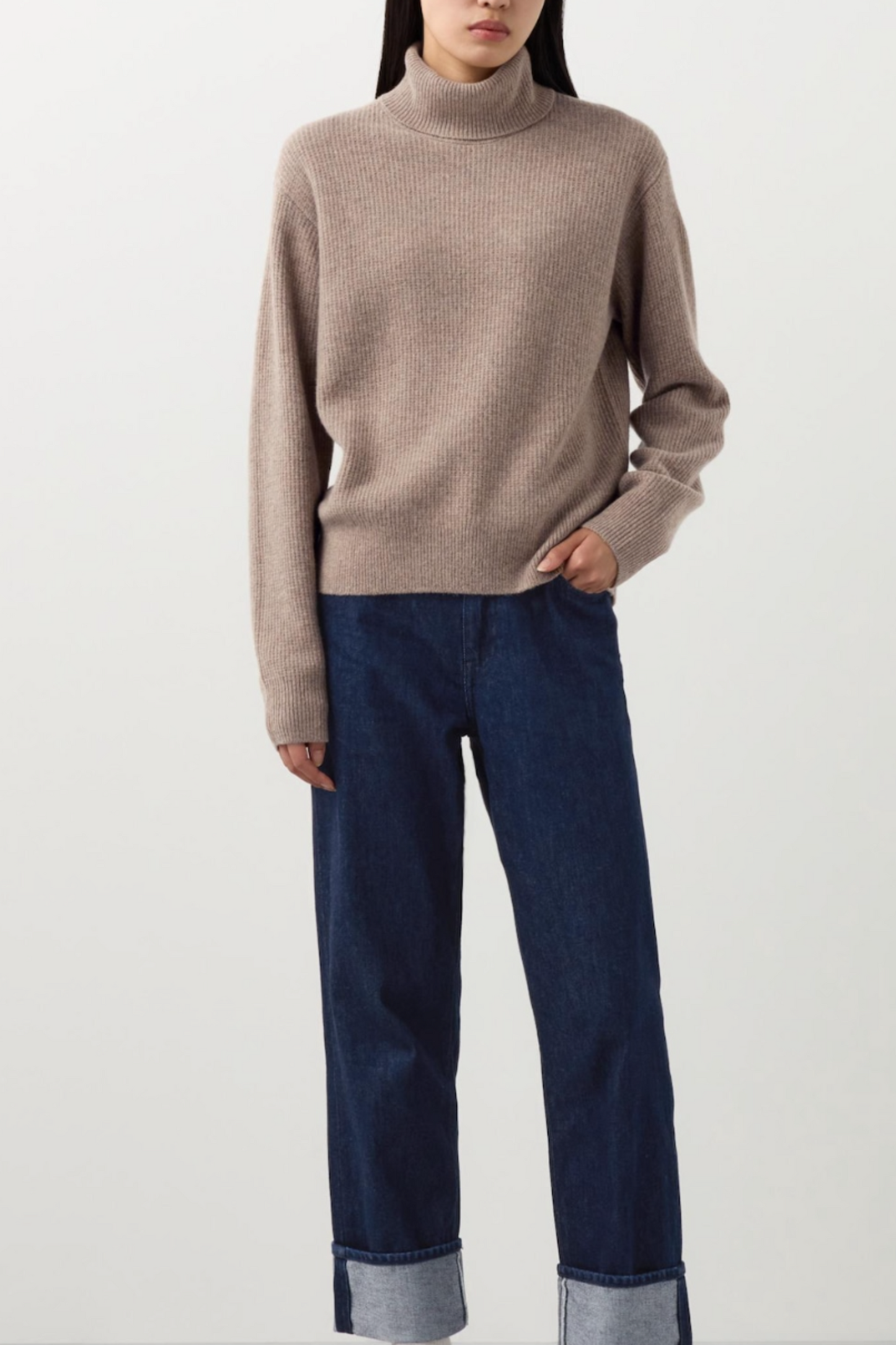 Lambswool Turtleneck Jumper
