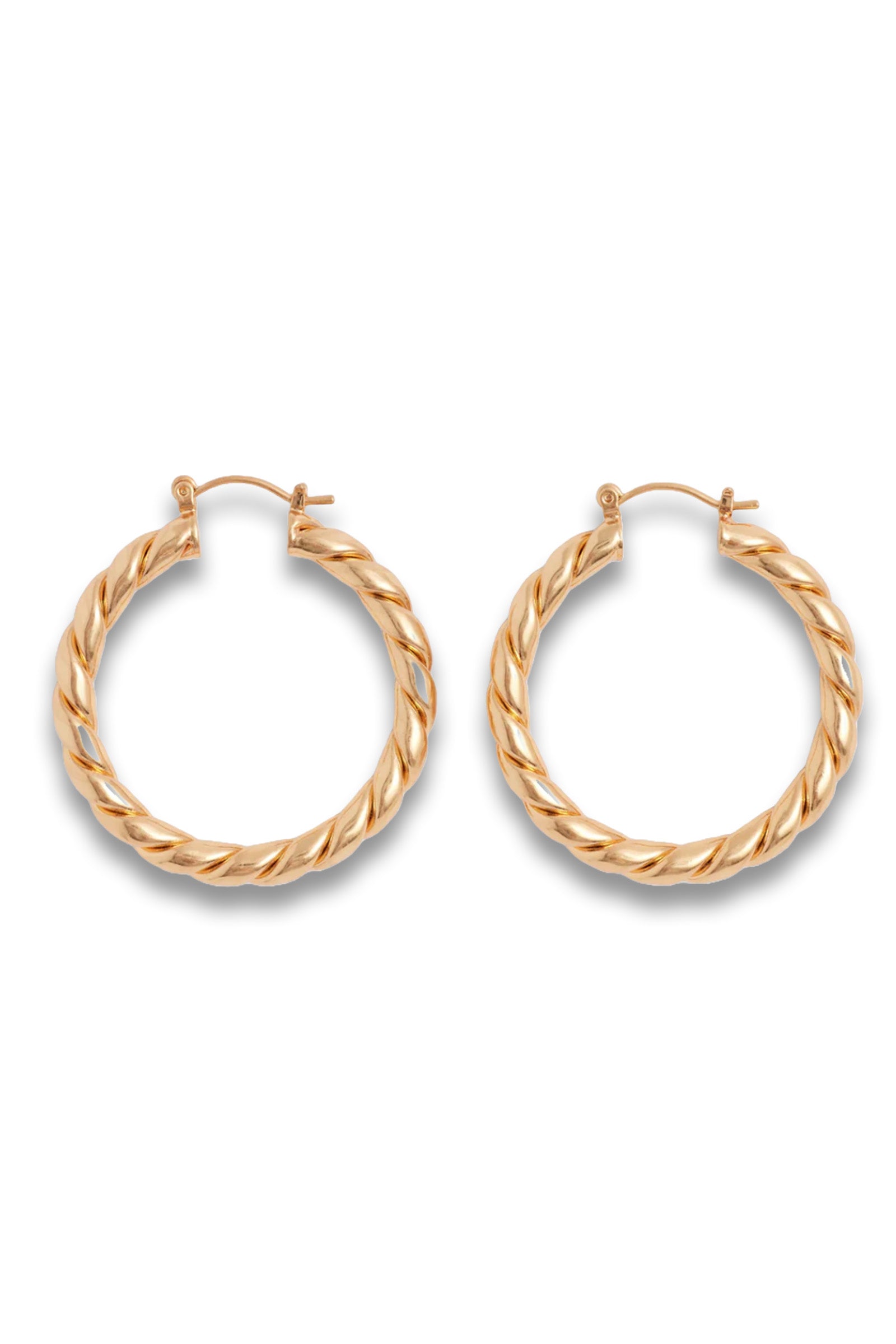 CHUNKY TWIST HOOPS main image 0