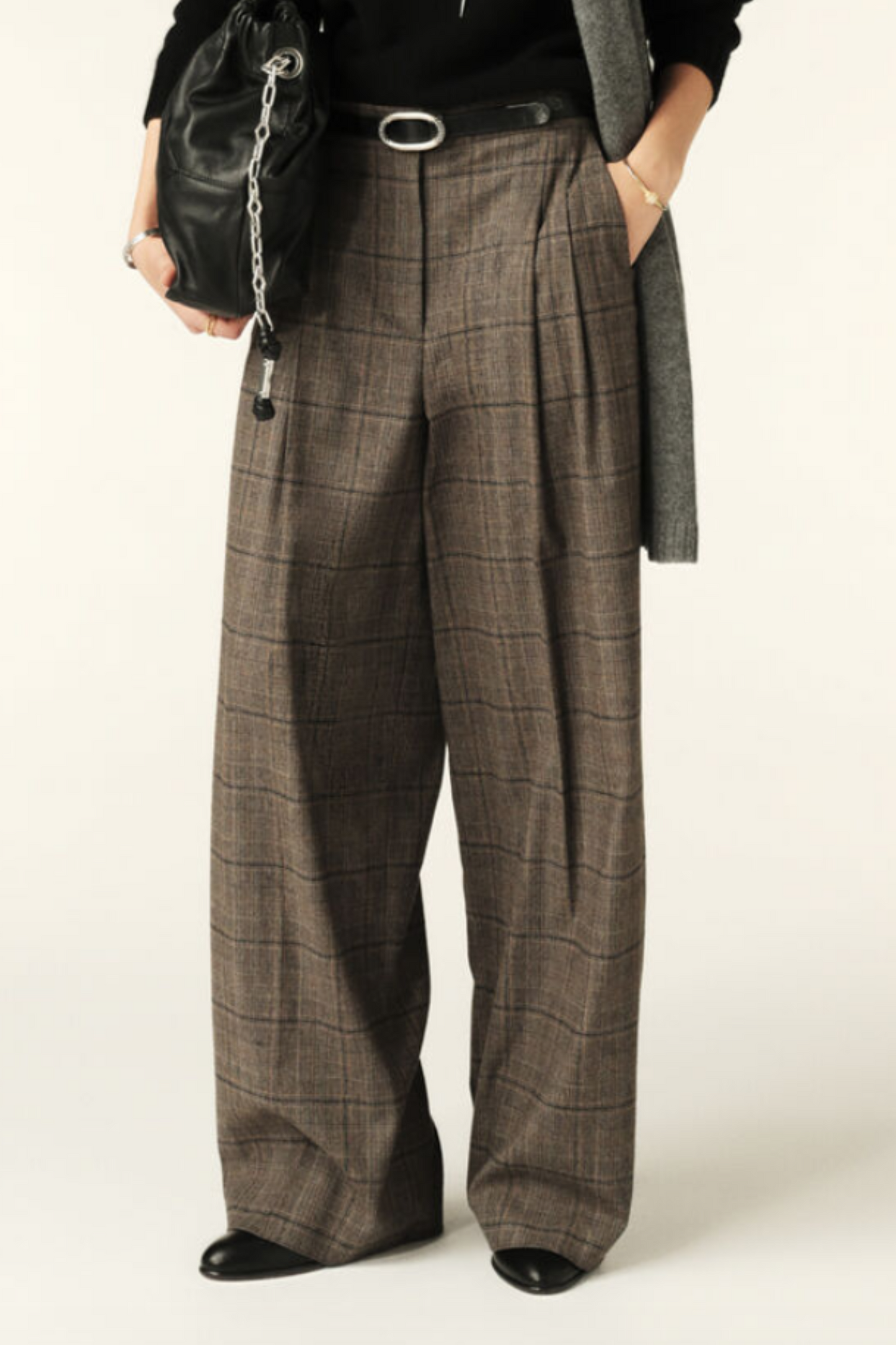 CADWIN Masculine-inspired Trousers