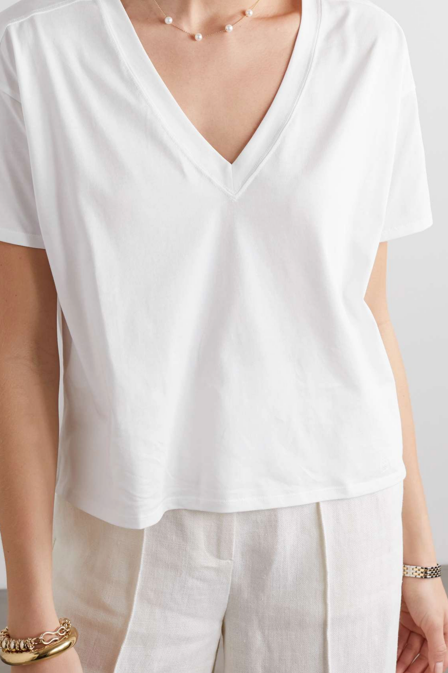 LOULOU DE SAISON Faaa Organic Supima Cotton-jersey T-shir