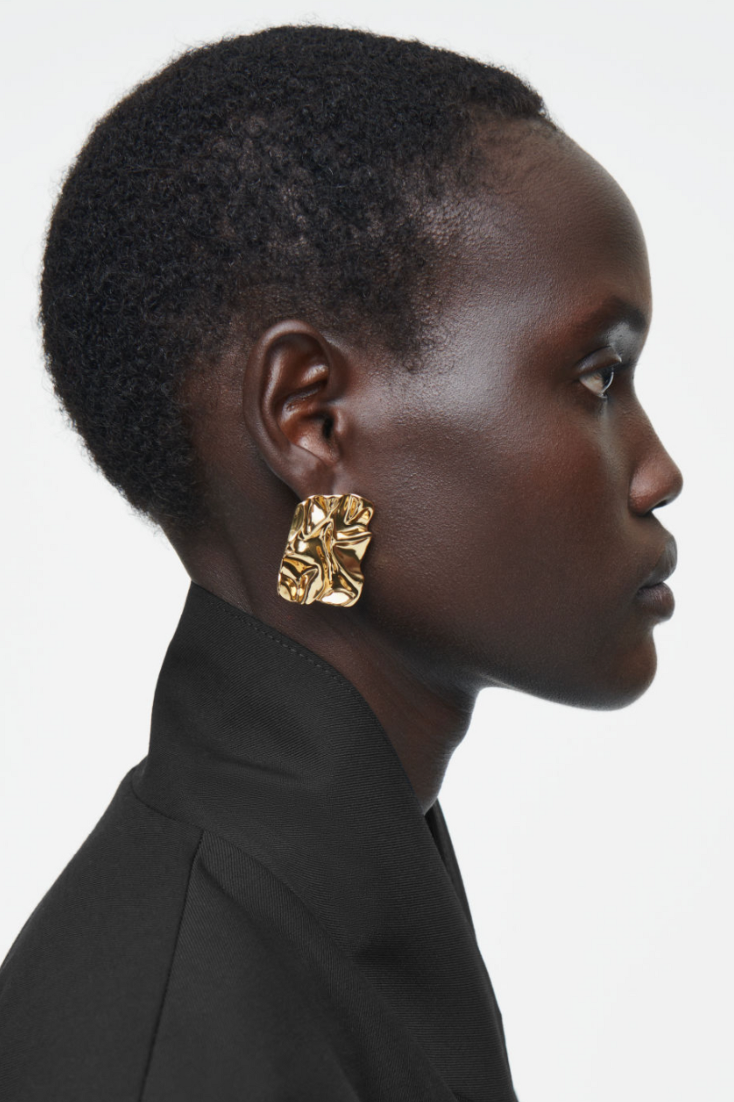 Scrunched Mismatched Earrings