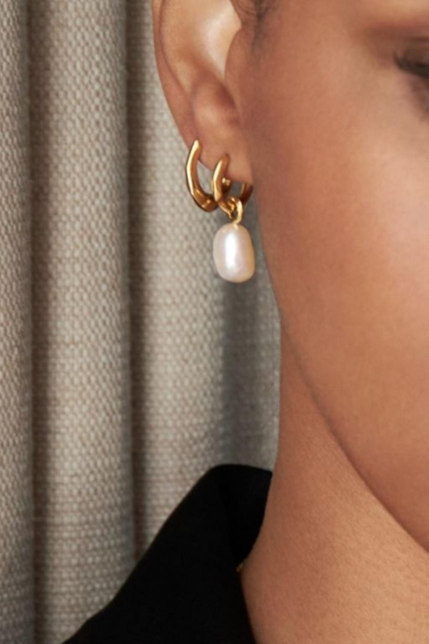 Thalassa Keshi Baroque Pearl Drops