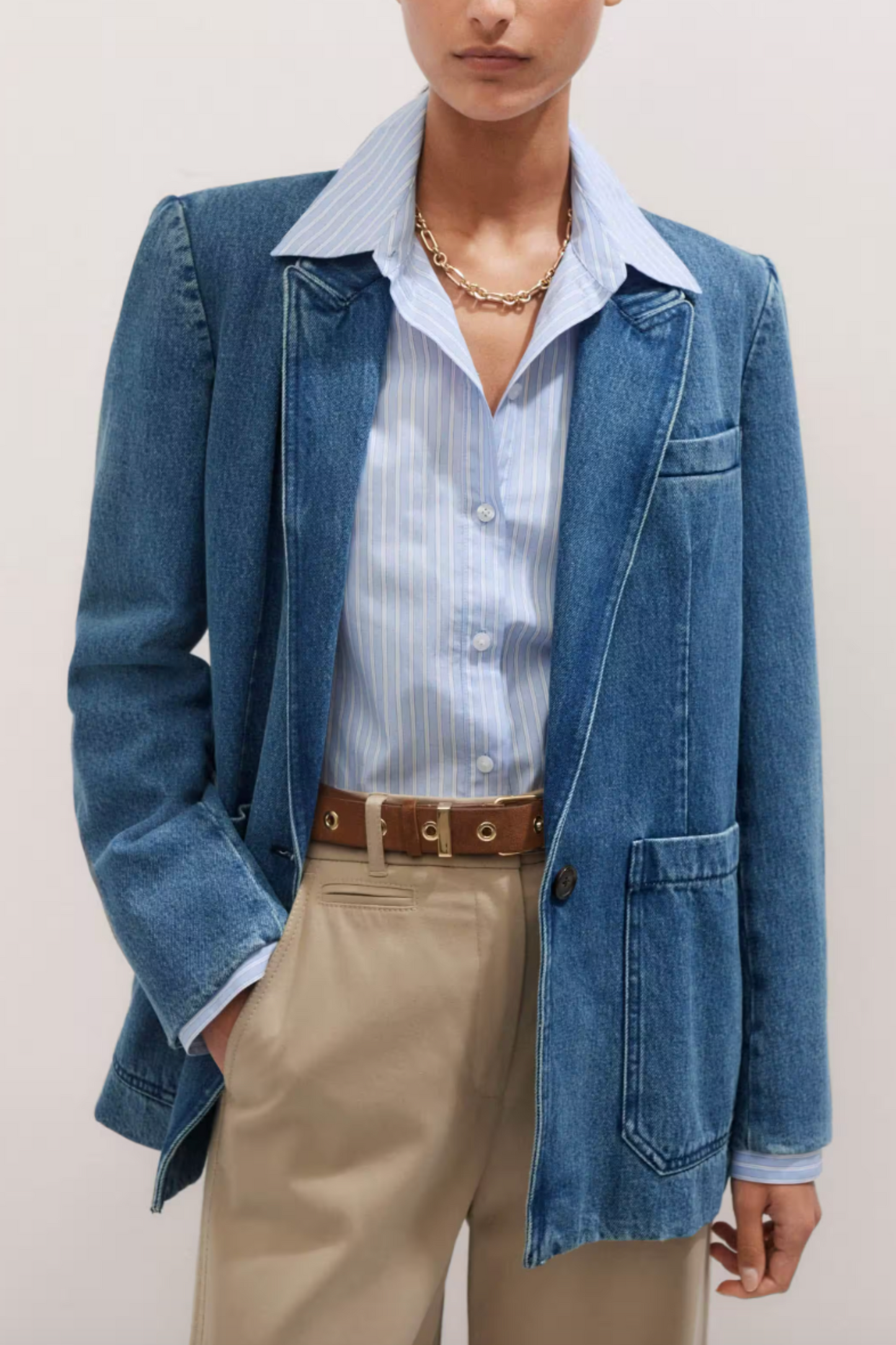 Authentic Denim Wear-With-Everything Blazer