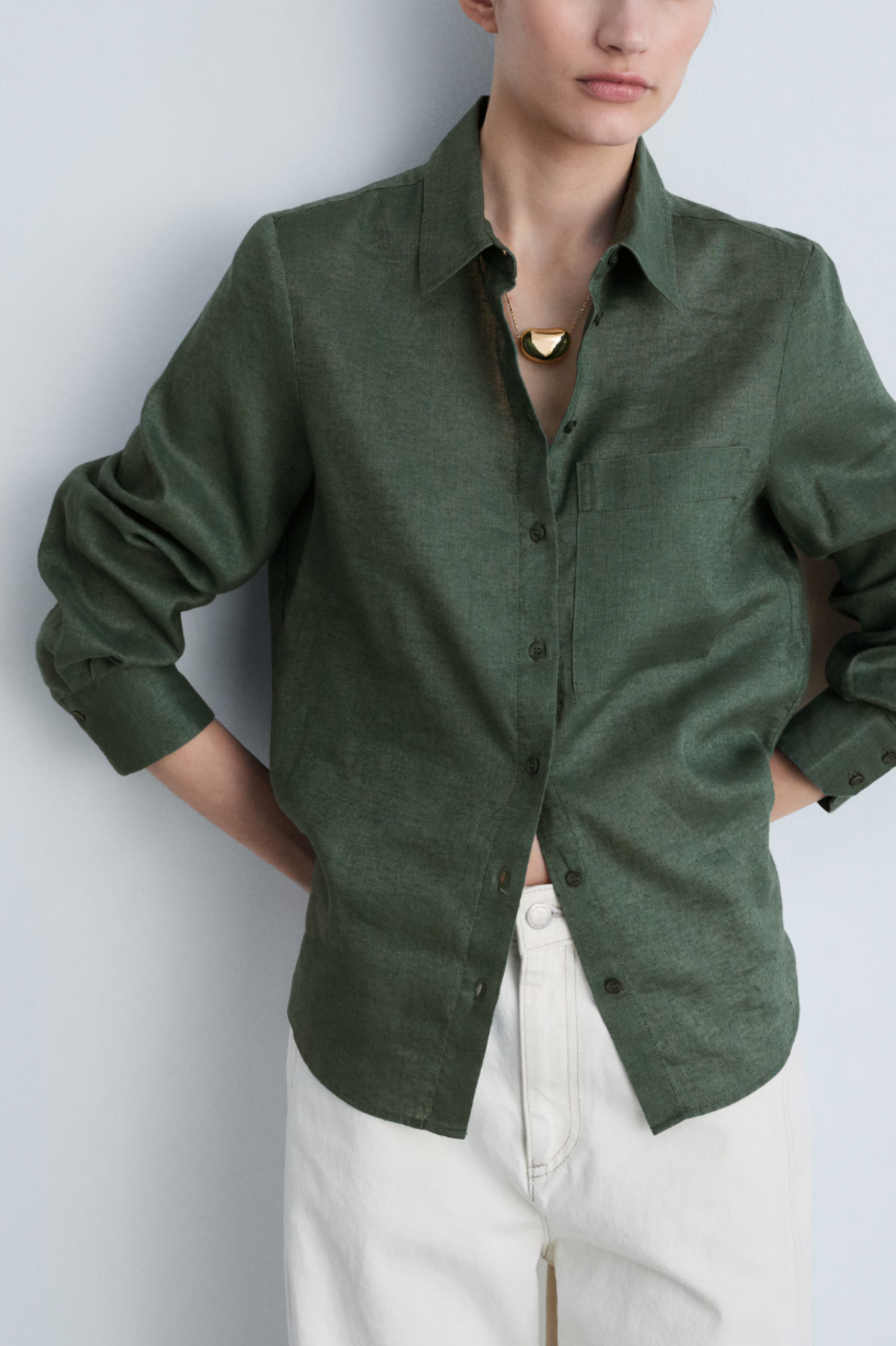 Pocket Linen Shirt