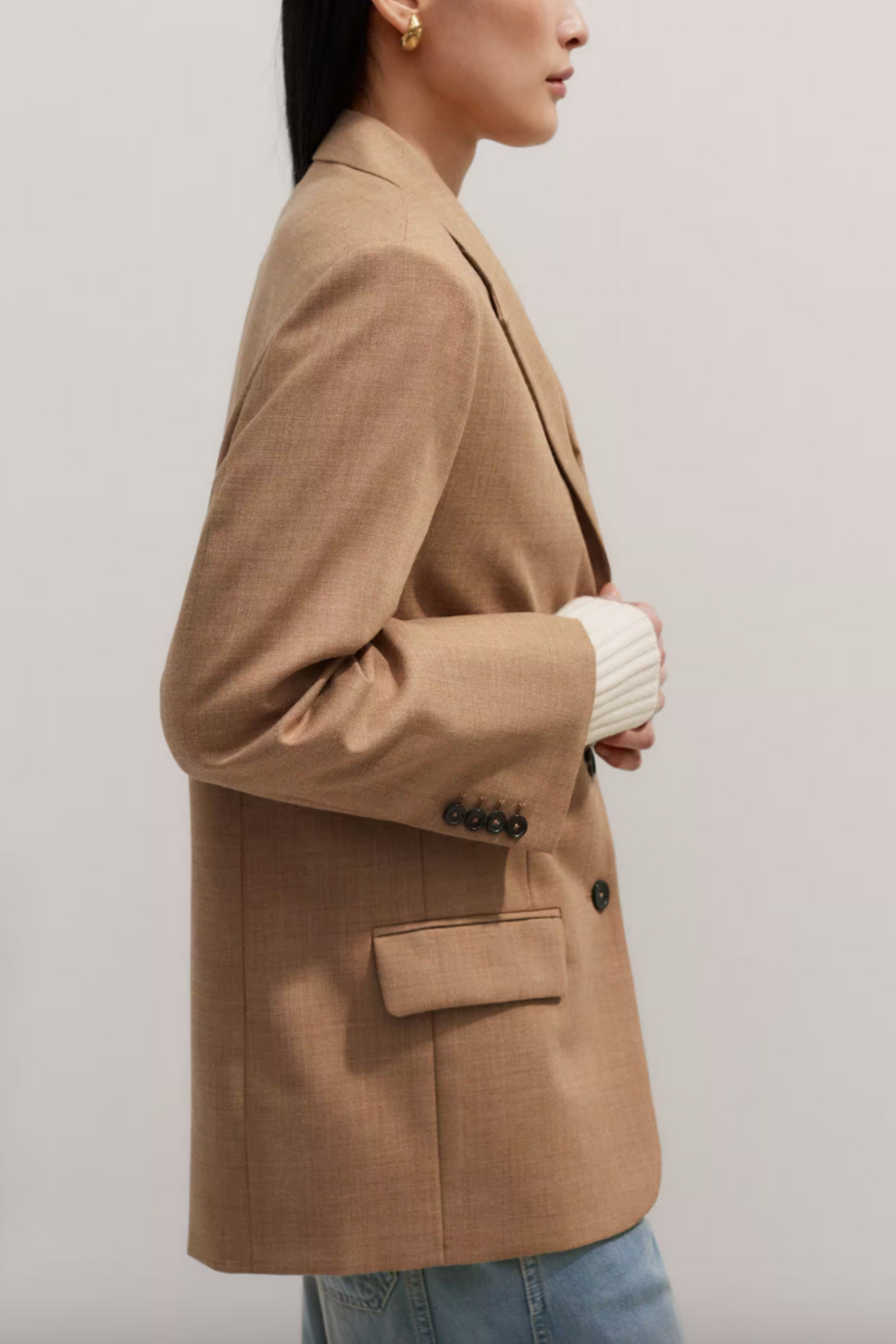 Intelligent Oversized Blazer