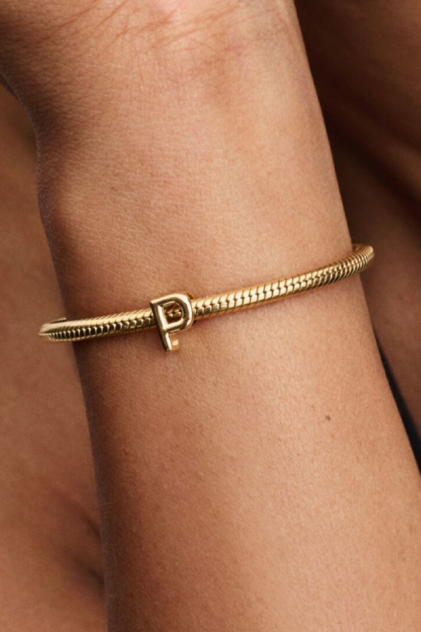 Letter P Alphabet Charm