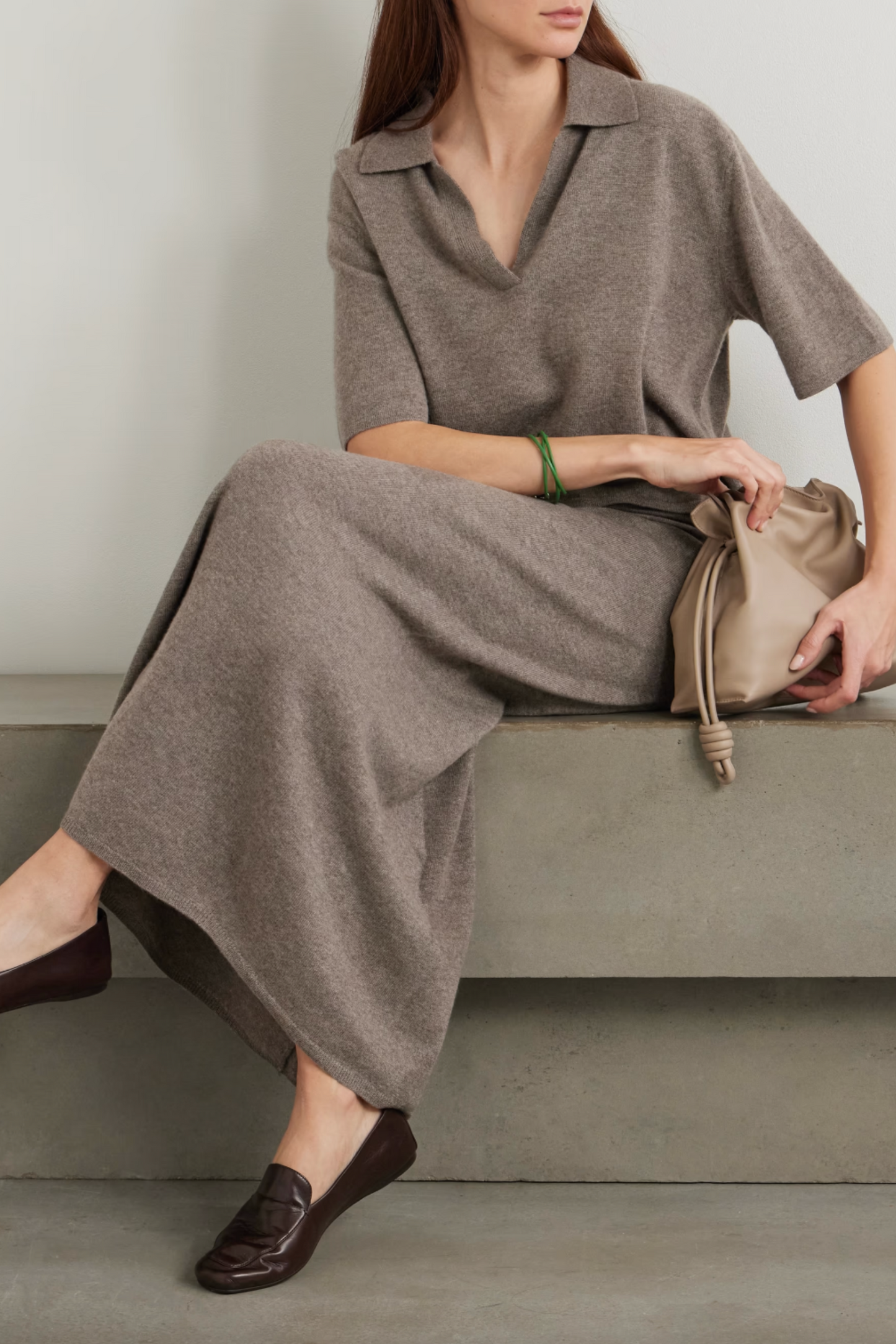 Dolly Cashmere Midi Skirt
