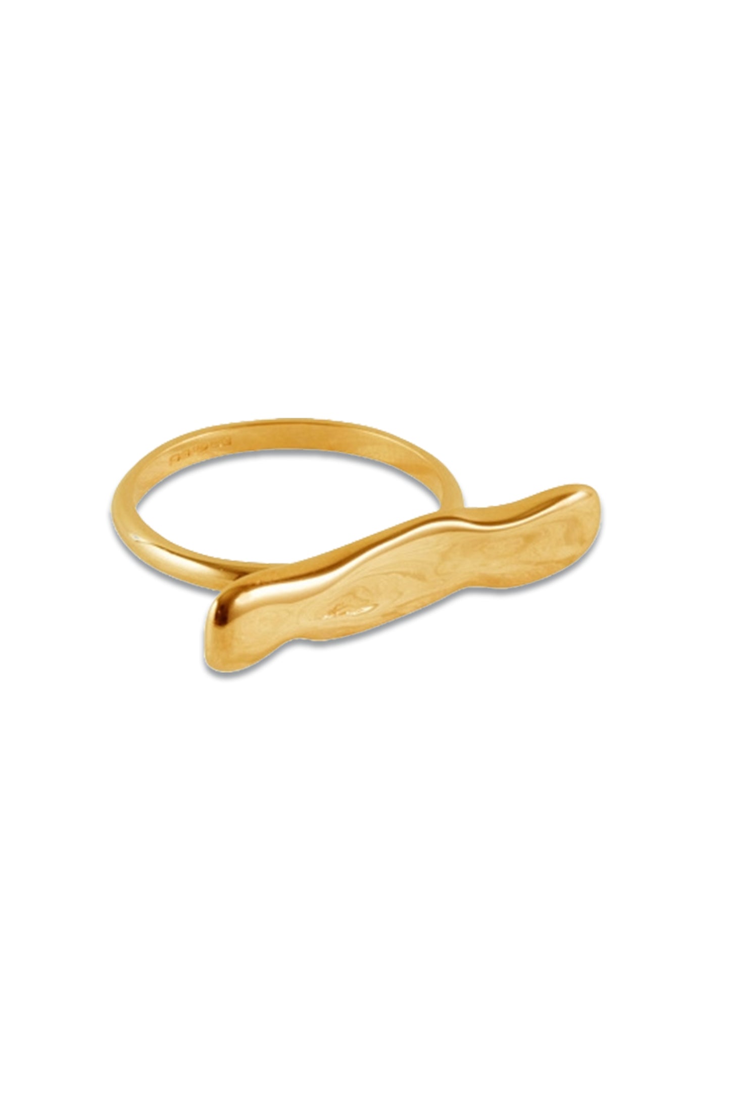 Wave Bar Ring