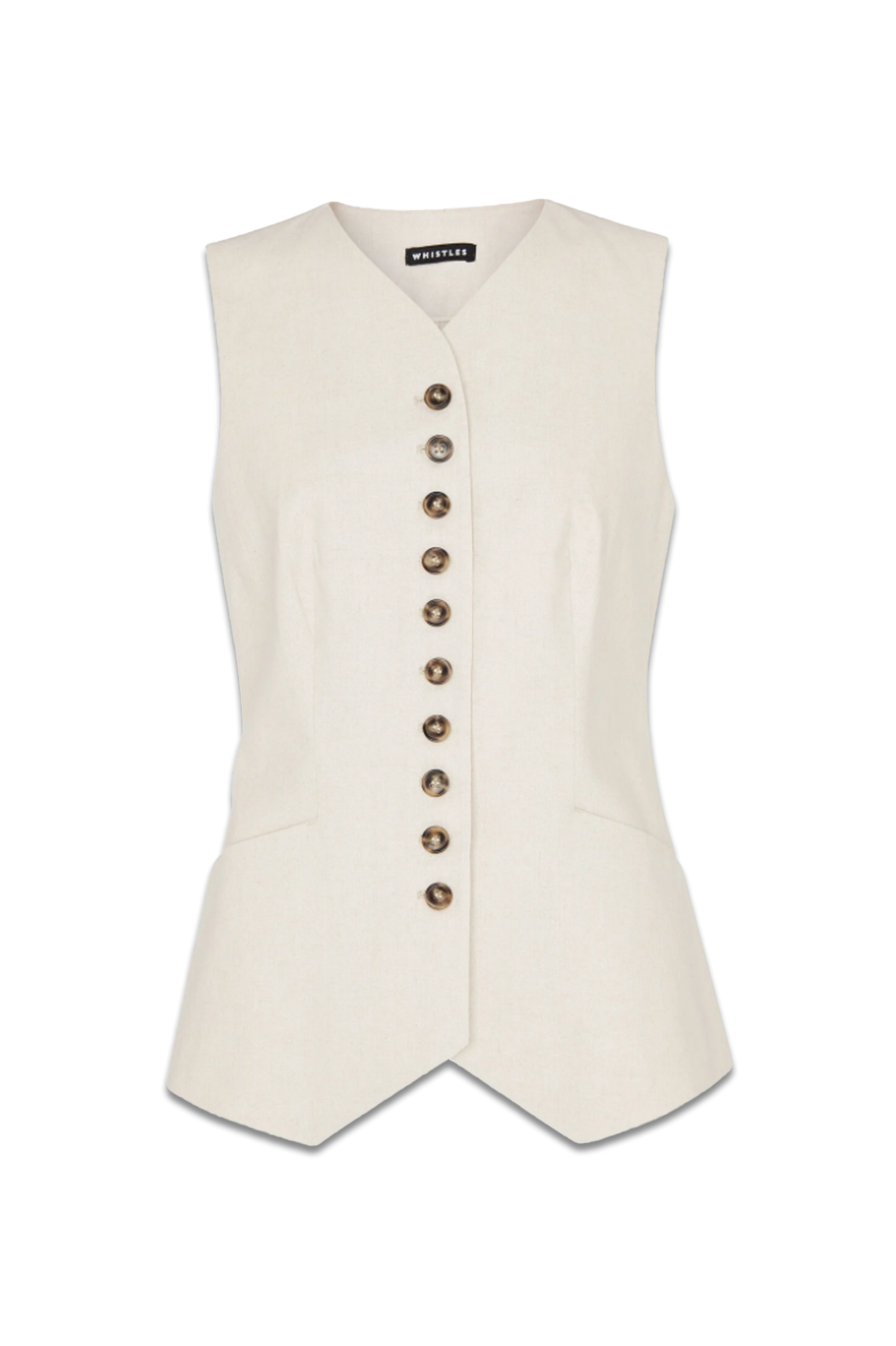 Lindsey Linen Blend Waistcoat