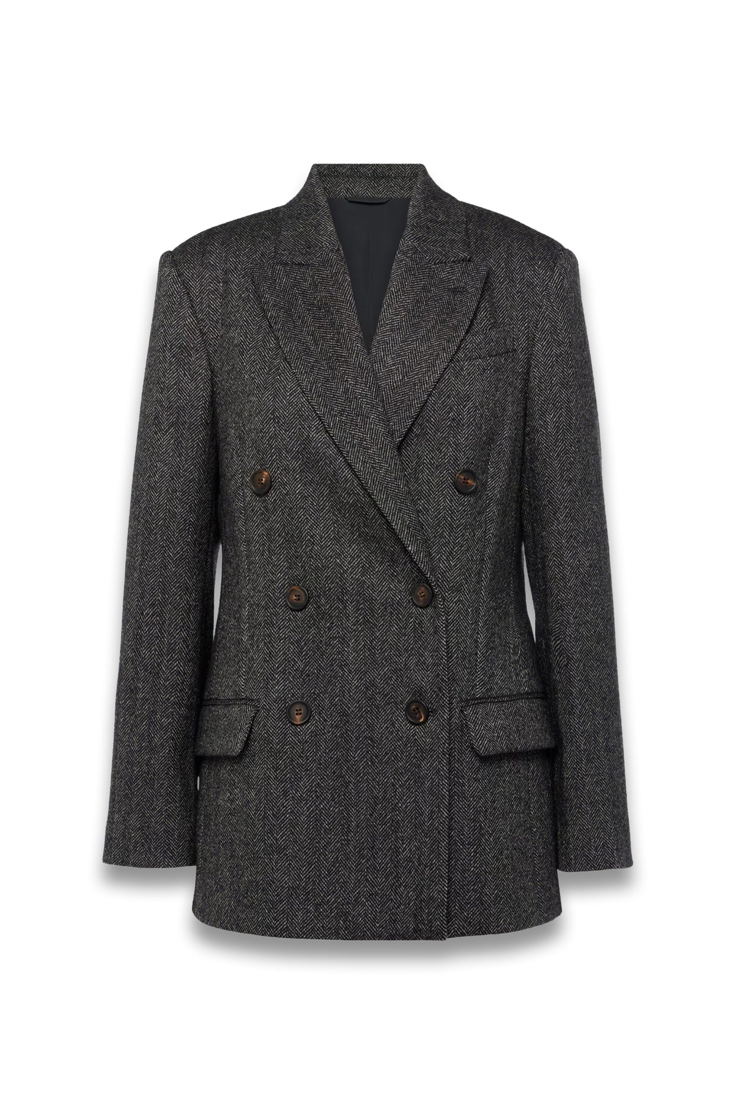 Wool-blend Blazer