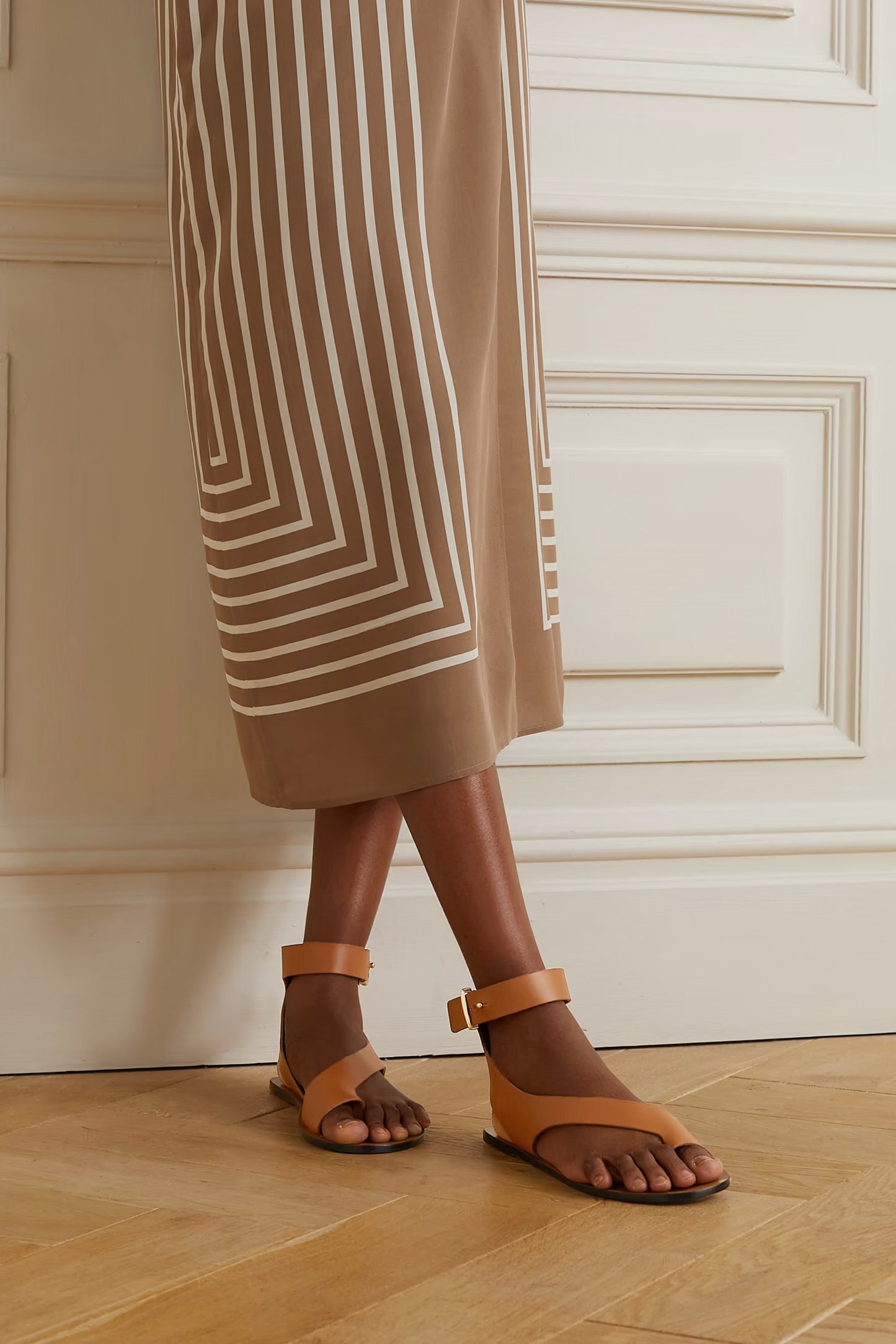 Aquara Leather Sandals