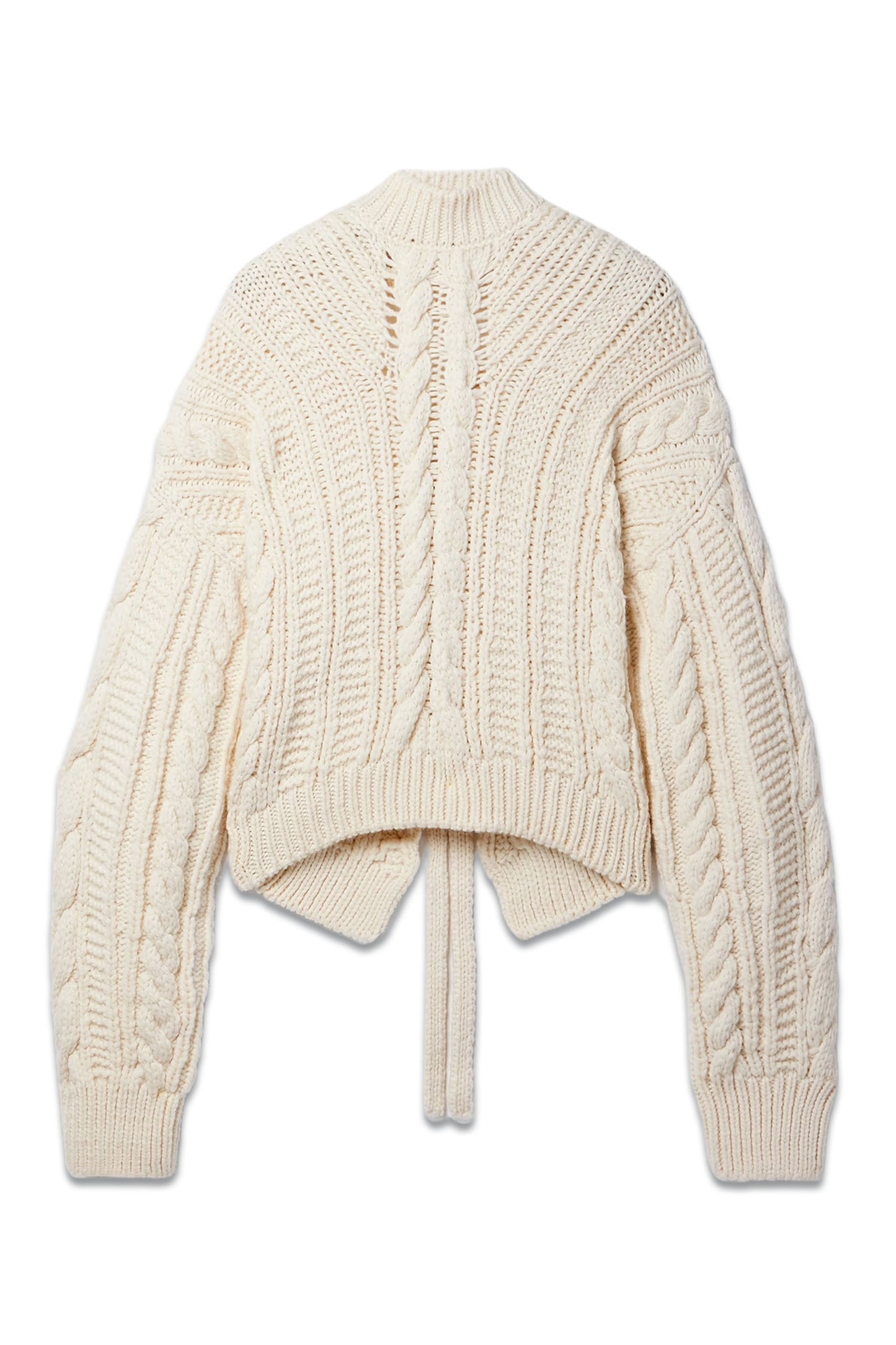 Shelby Cable-knit Wool Sweater