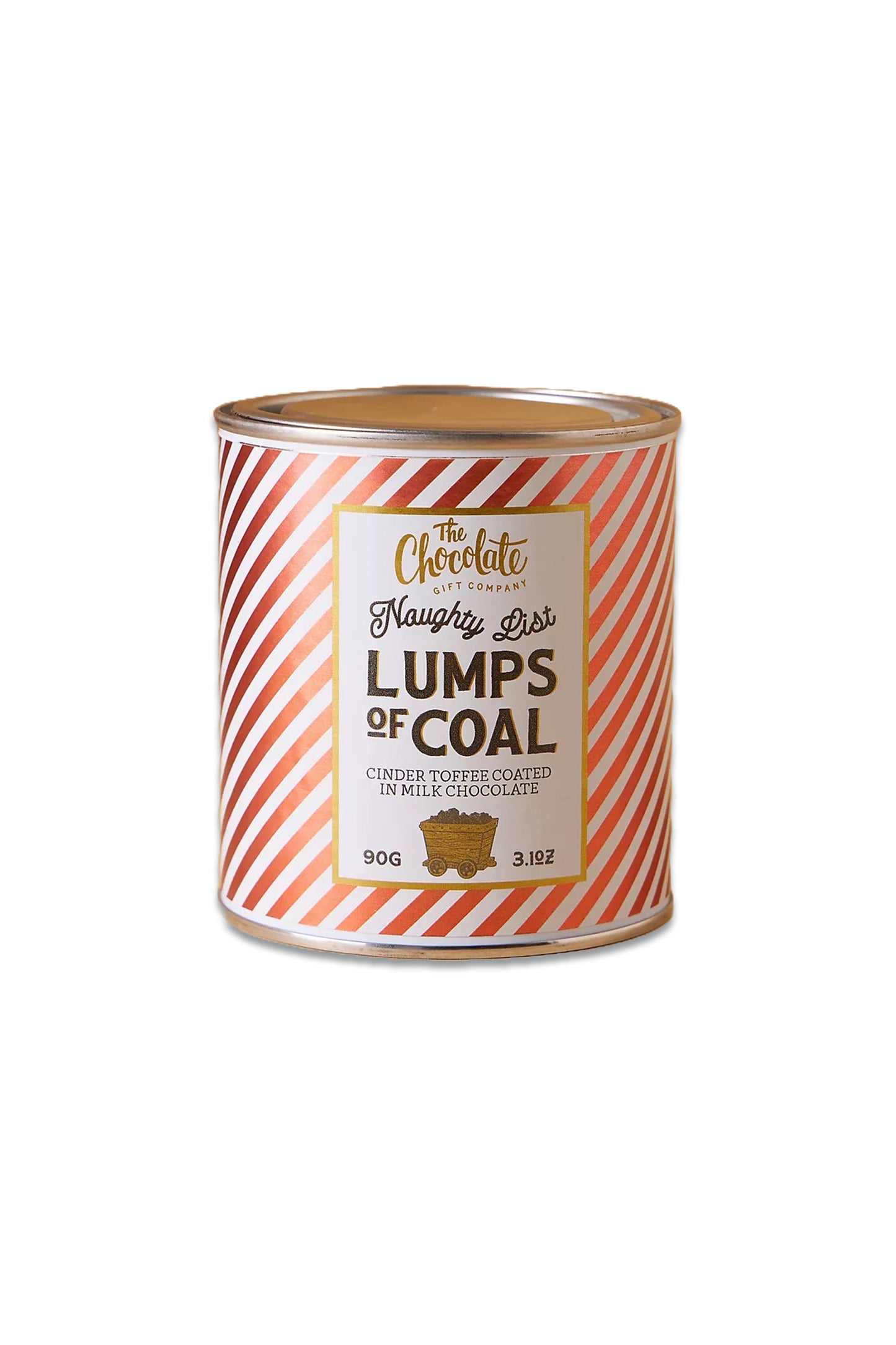 Lumps of Coal Chocolate-Covered Toffee Tin
