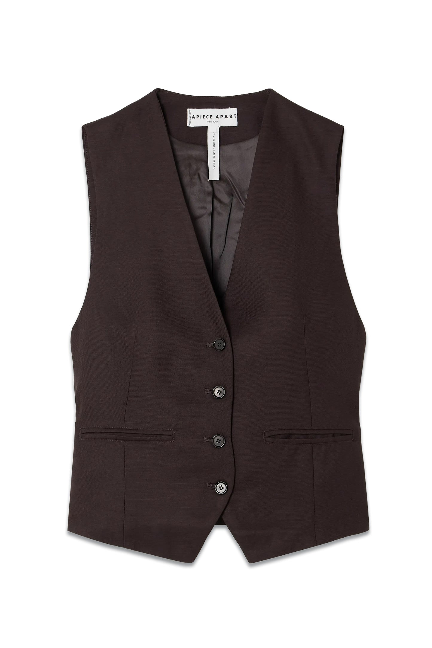 Cecilia Crepe Vest