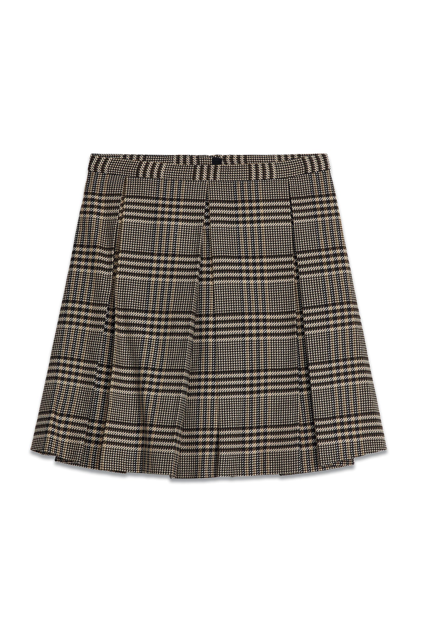 Pleated Mini Skirt
