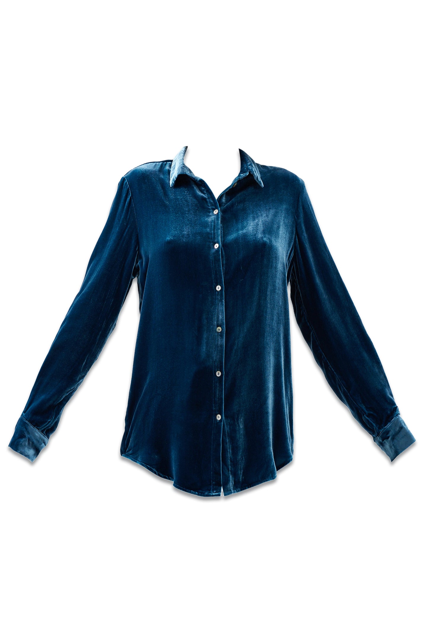 London Velvet Pyjama Shirt