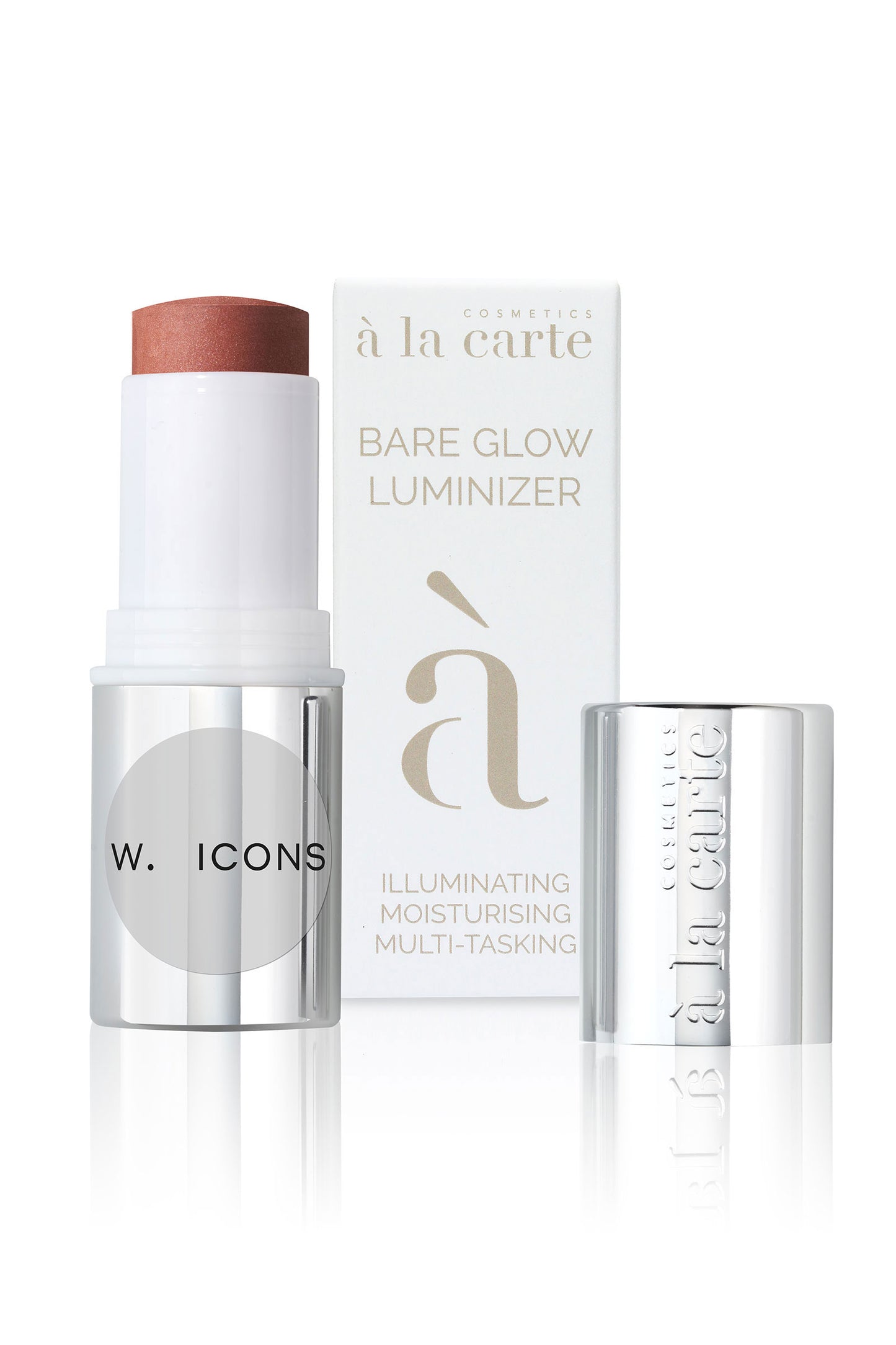 Bare Glow Luminizer In Dusty Rose