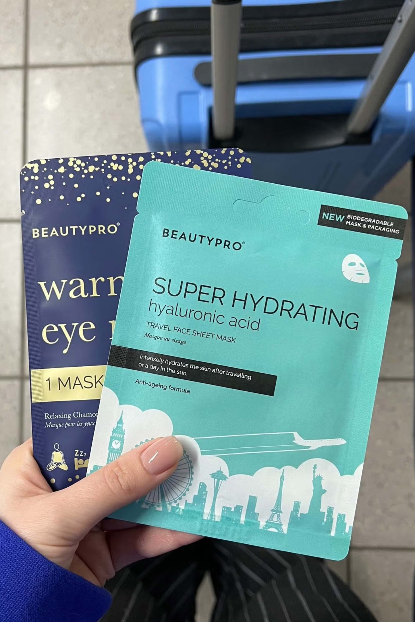 Super Hydrating Hyaluronic Acid Travel Face Sheet Mask