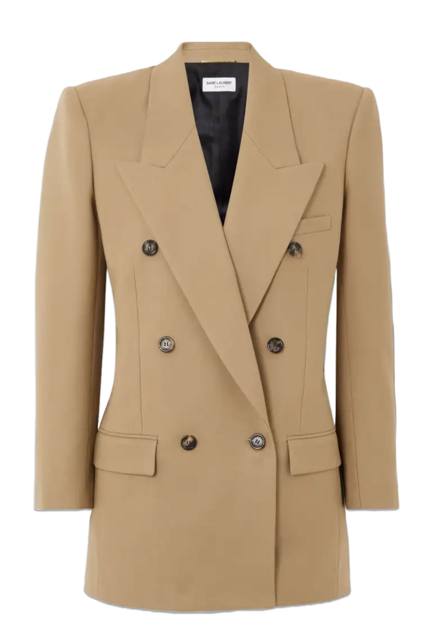 Double-Breasted Wool-Twill Blazer