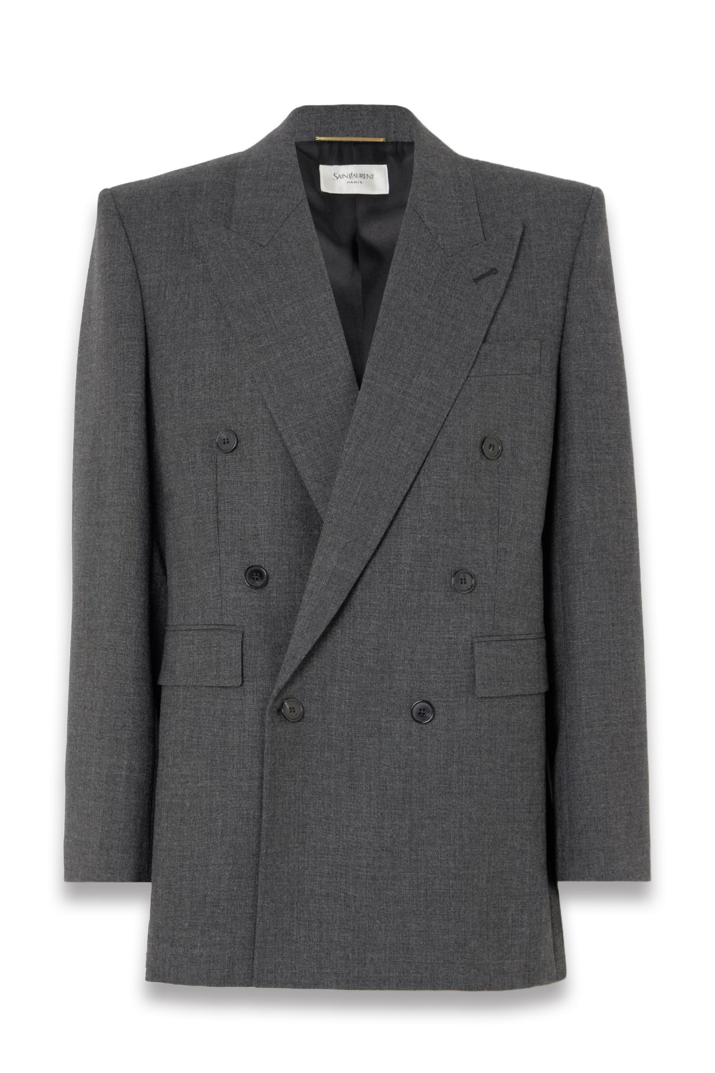 Double-Breasted Wool Blazer