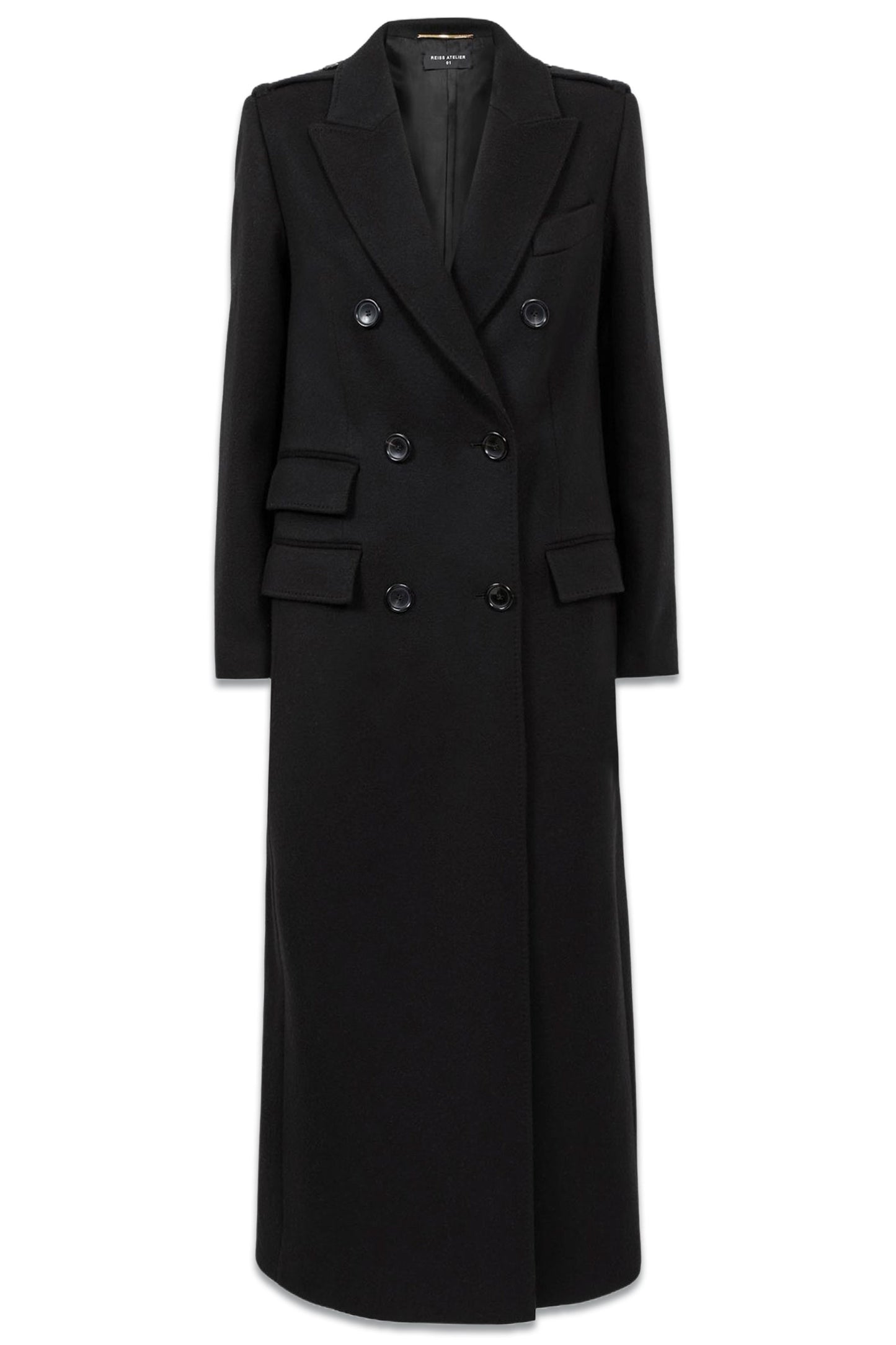 Margot Atelier Cashmere Double Breasted Long Coat