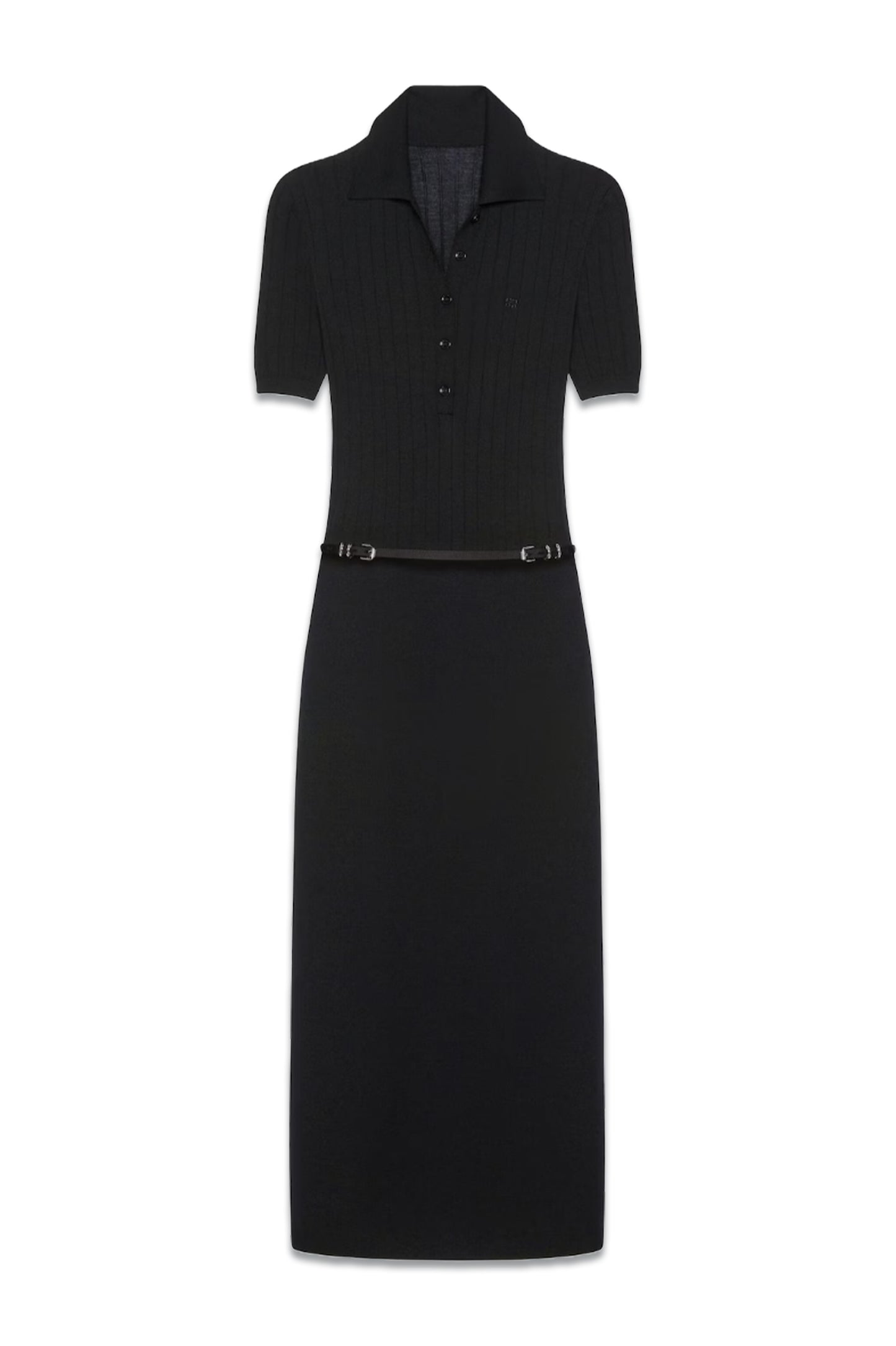 Voyou Polo Dress In Knit