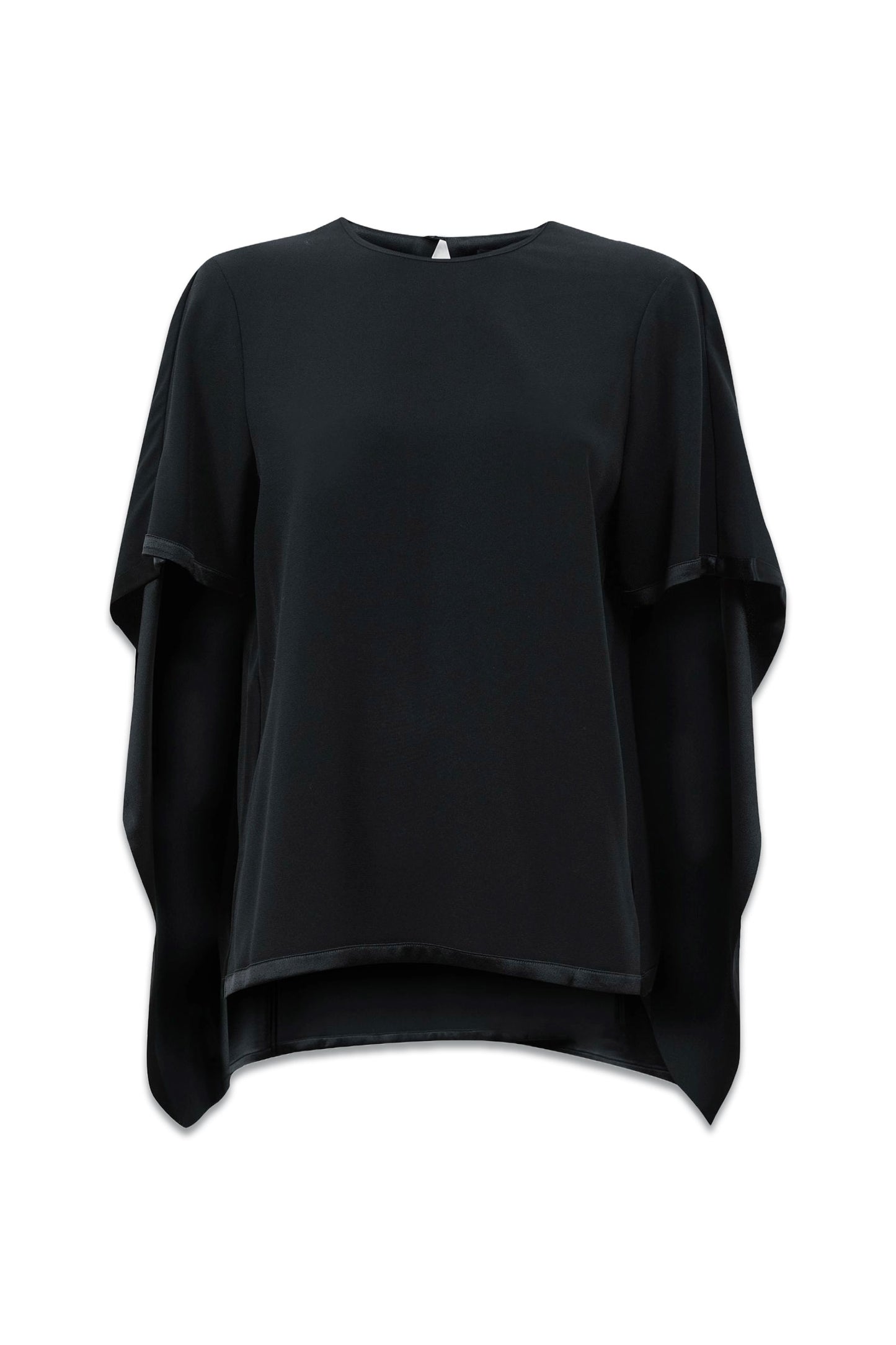 Florence Atelier Satin Cape Style Top