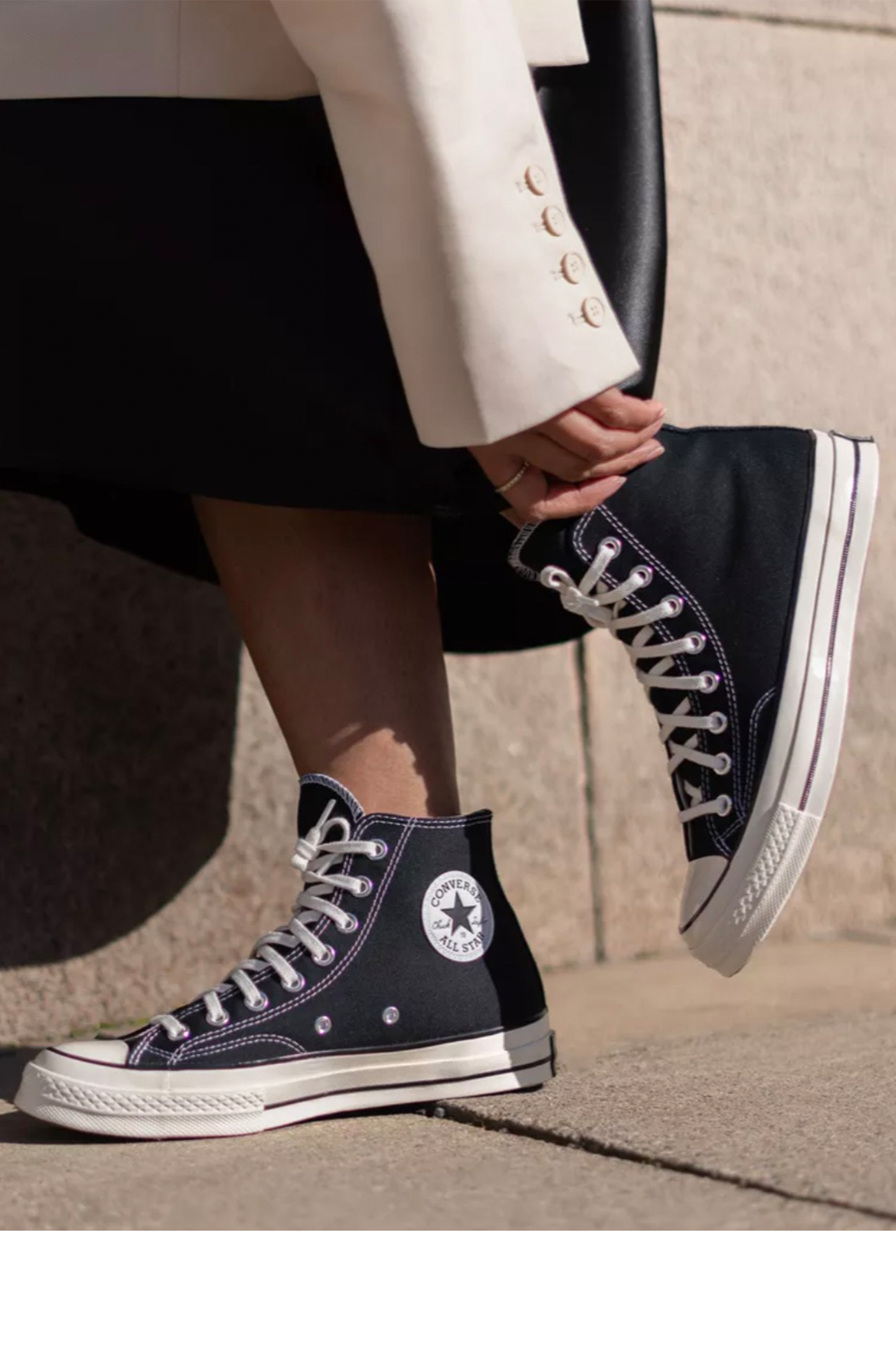 All Star Chuck 70 Hi Trainers Black