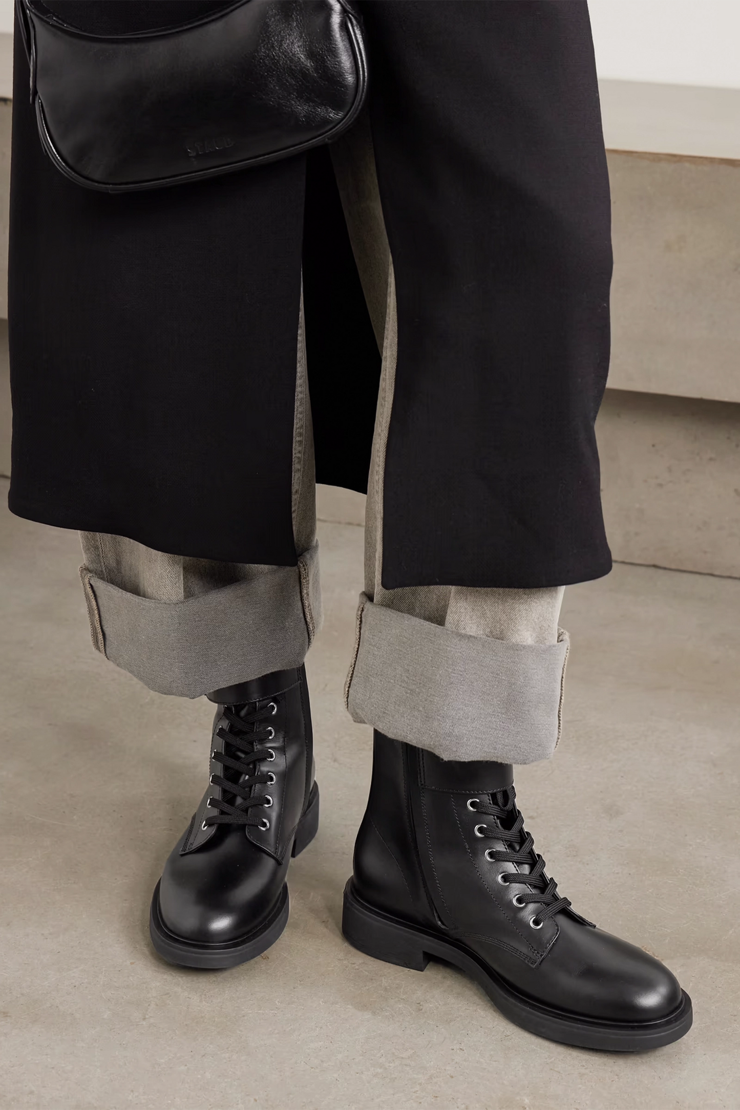 Ripley buckled leather ankle boots