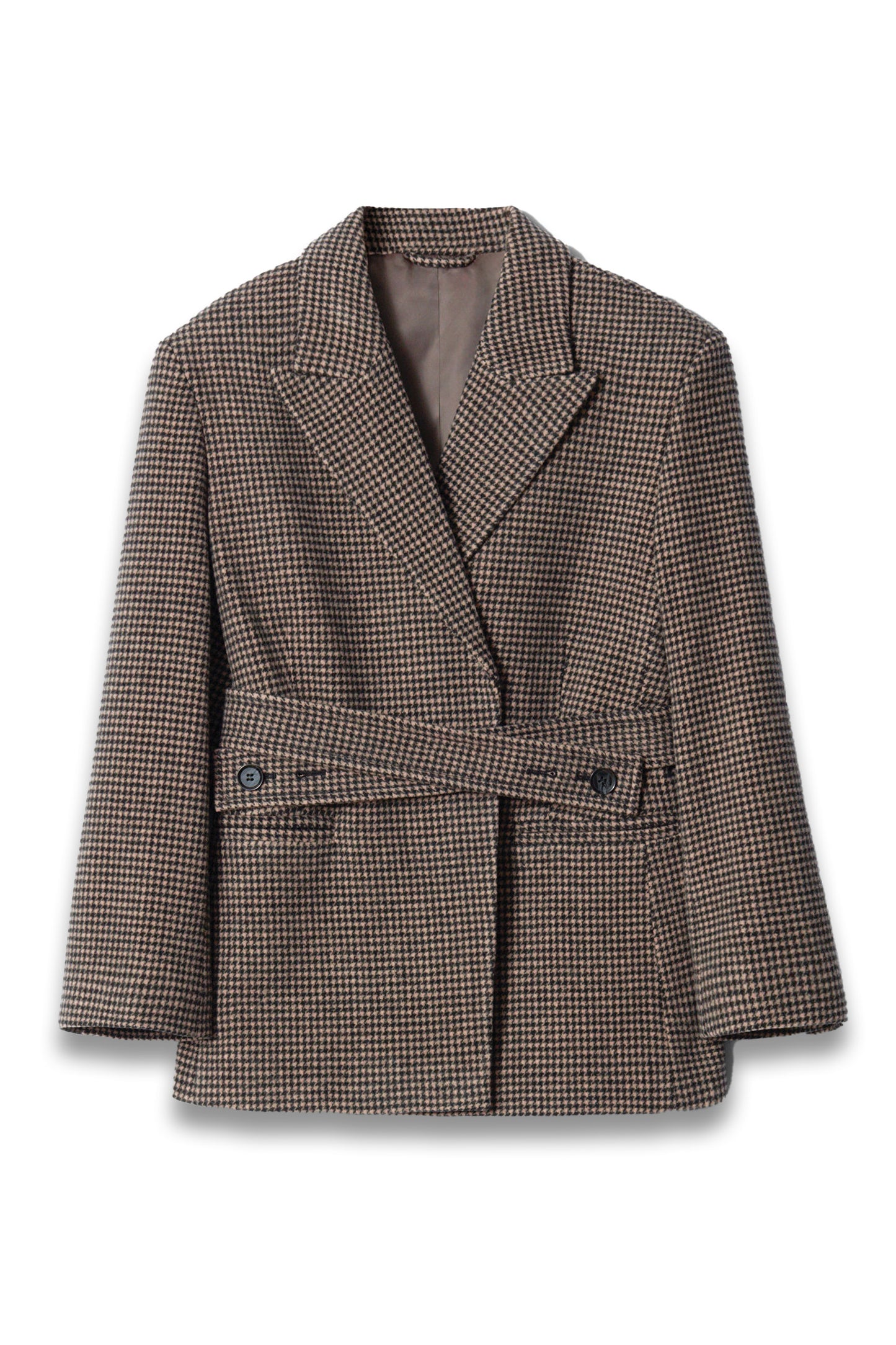 Belted Wool Blazer