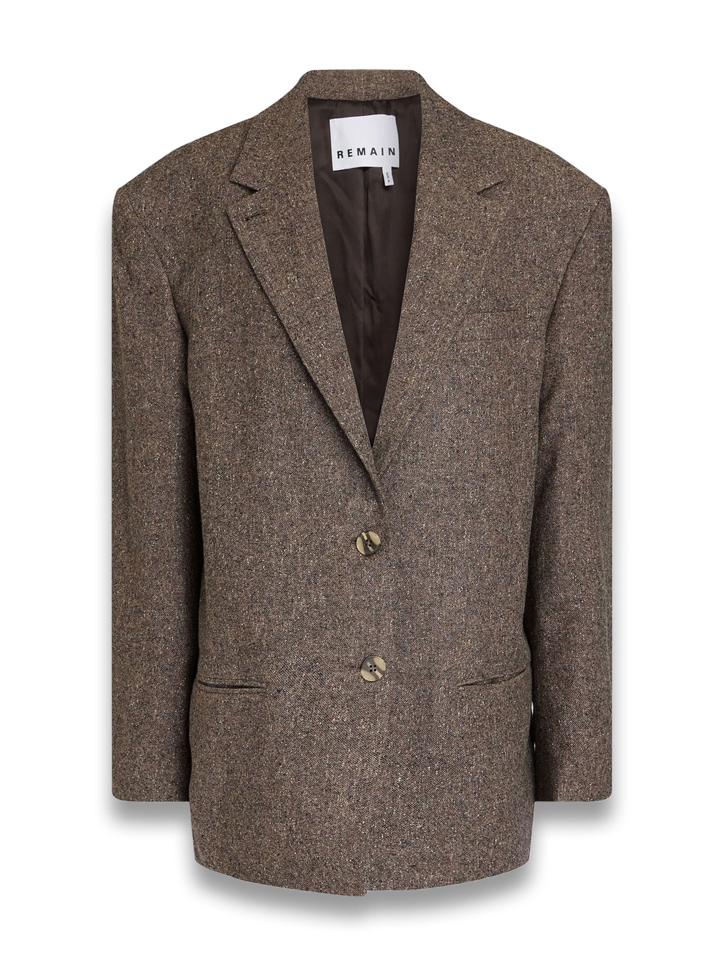 Donegal Wool-Blend Tweed Blazer