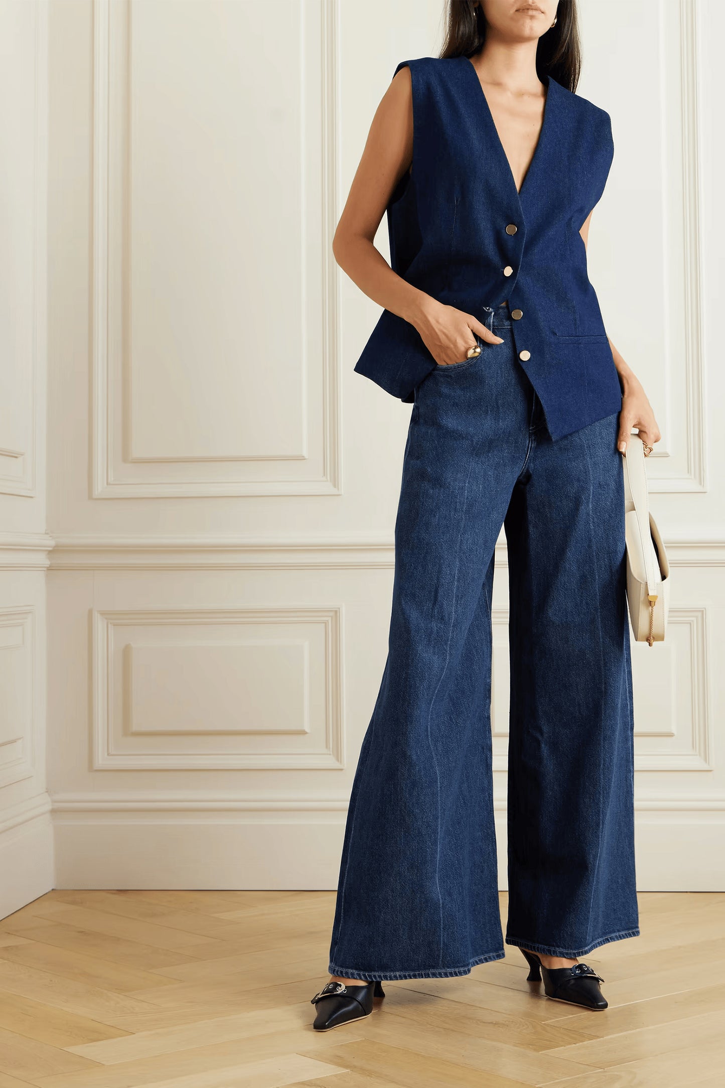 The Palmer Wide-leg Jeans