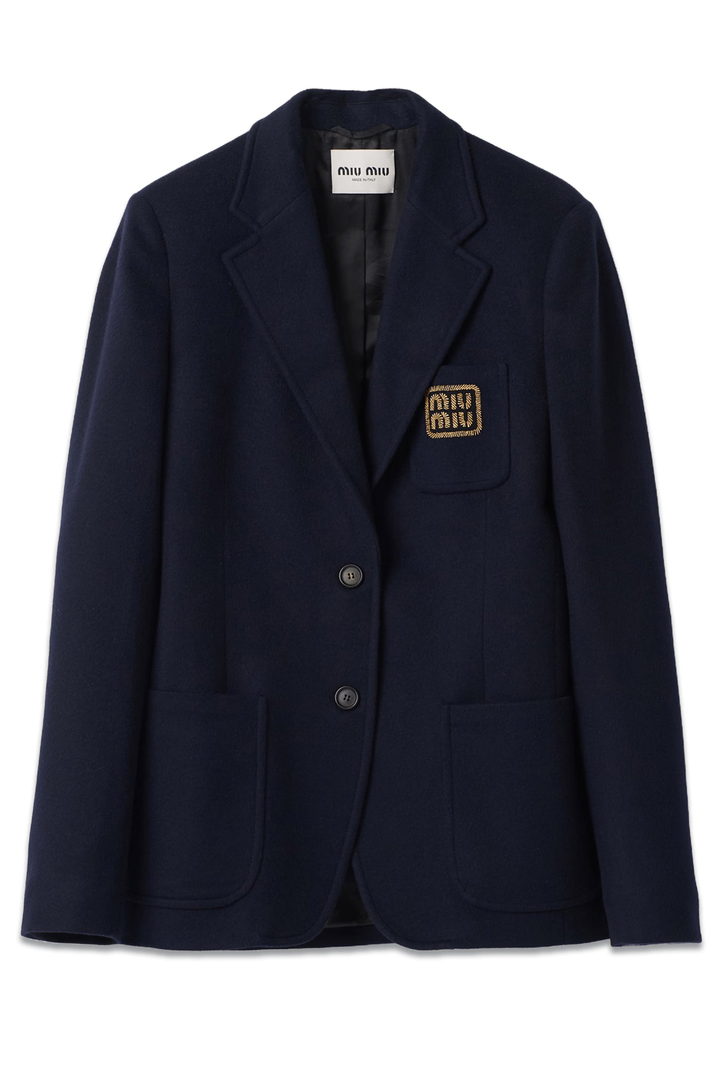 Single-breasted Velour Jacket