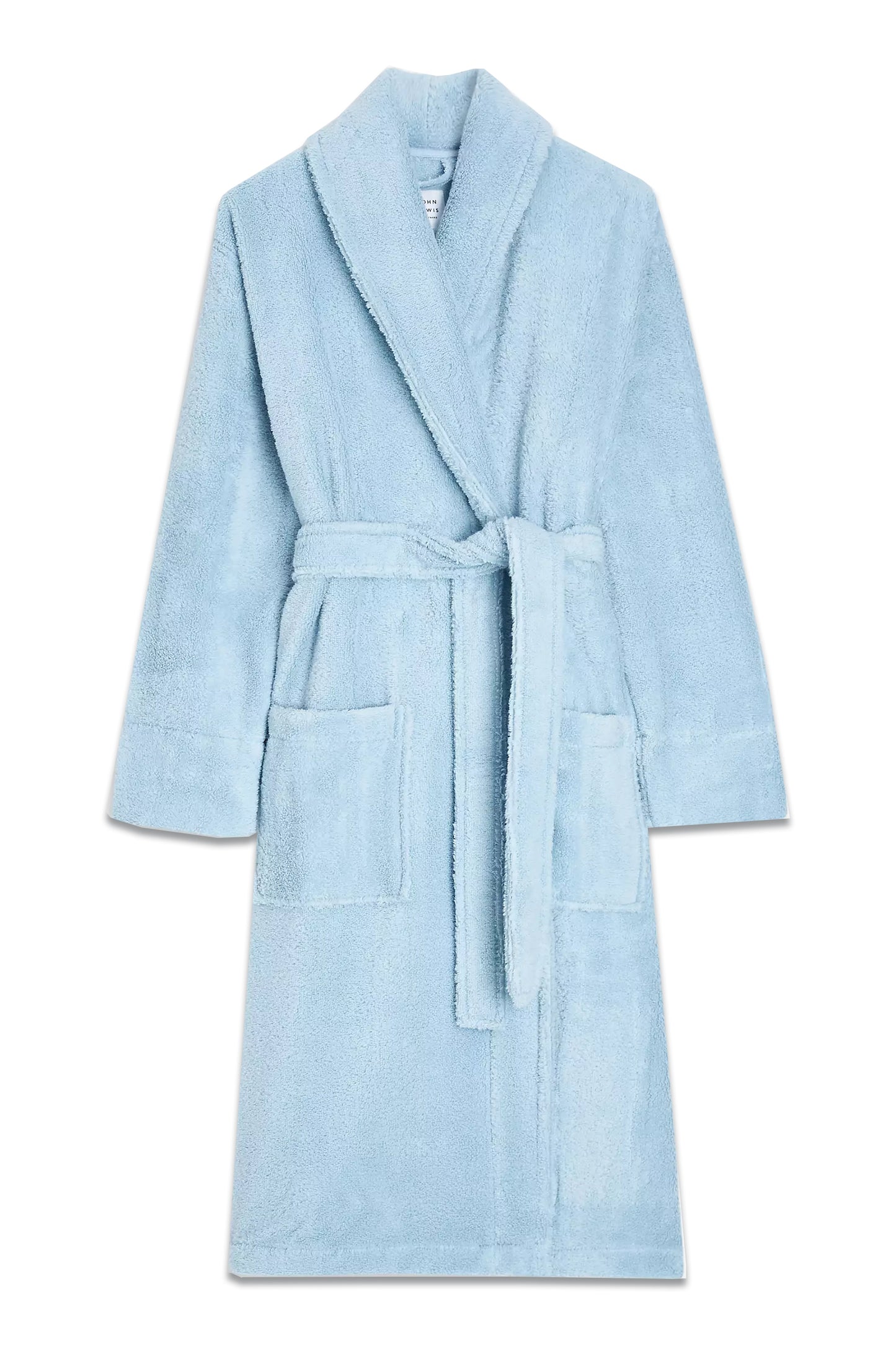 Luxury Blue Towelling Robe