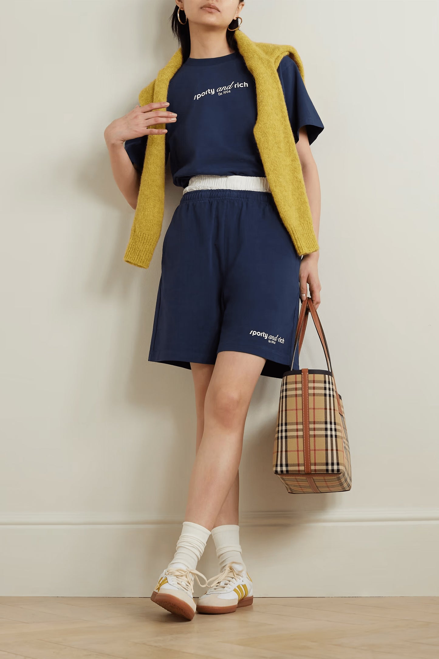 Printed Cotton-jersey Shorts