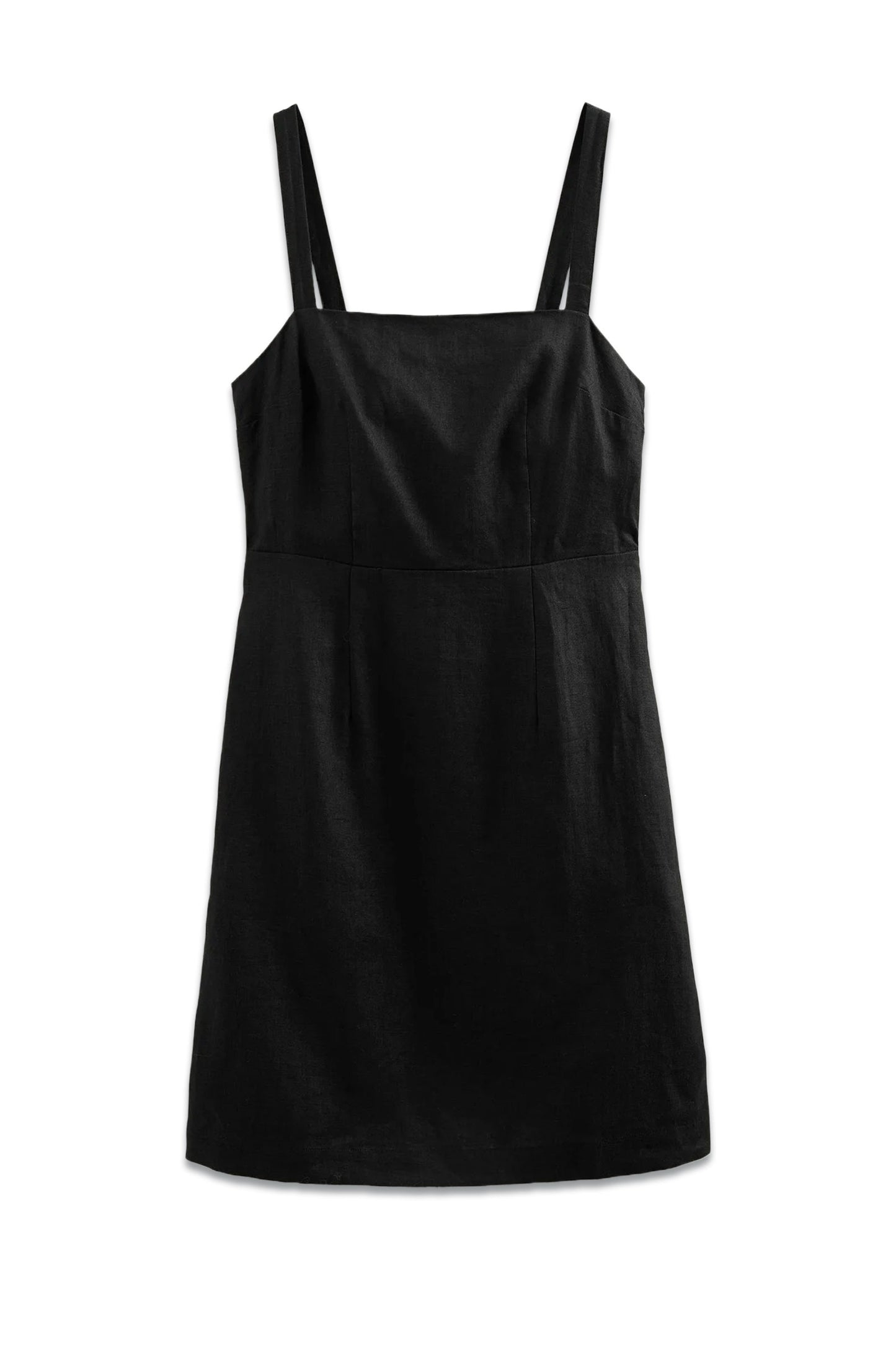 Strappy Linen Mini Dress