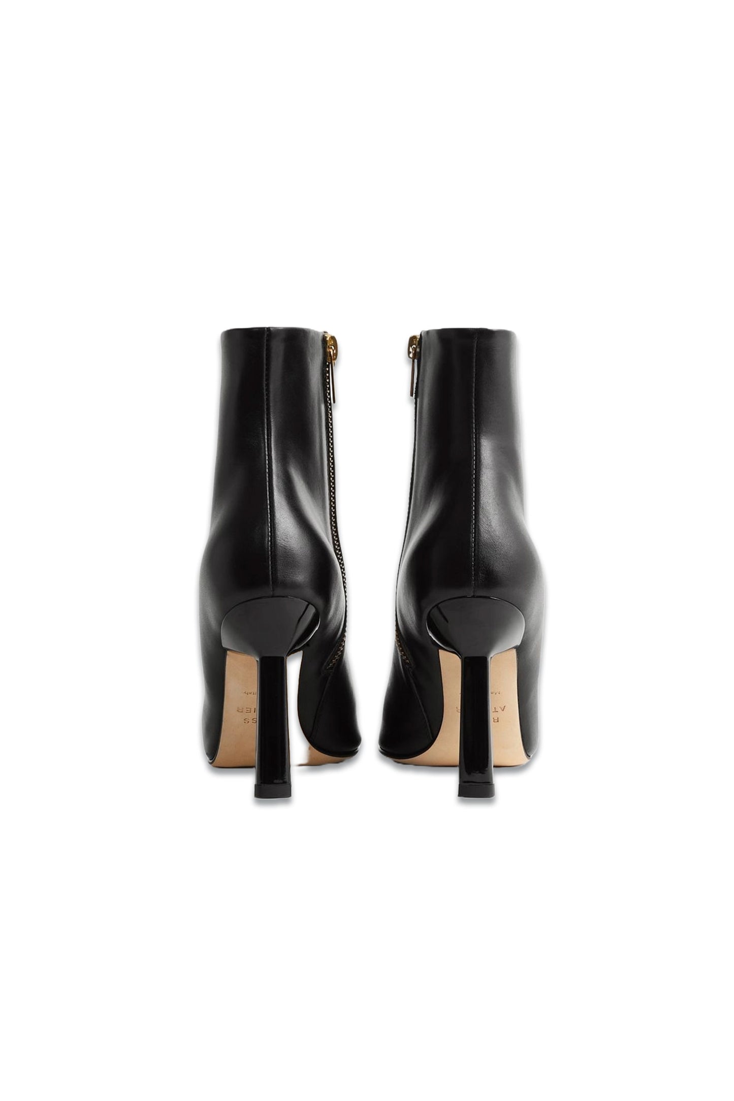 Scarlett Atelier Italian Leather Heeled Ankle Boots