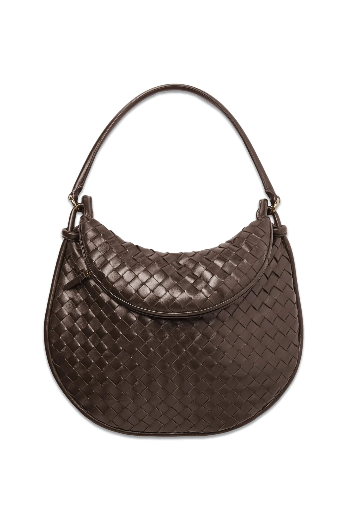 Gemelli Large Intrecciato Leather Shoulder Bag
